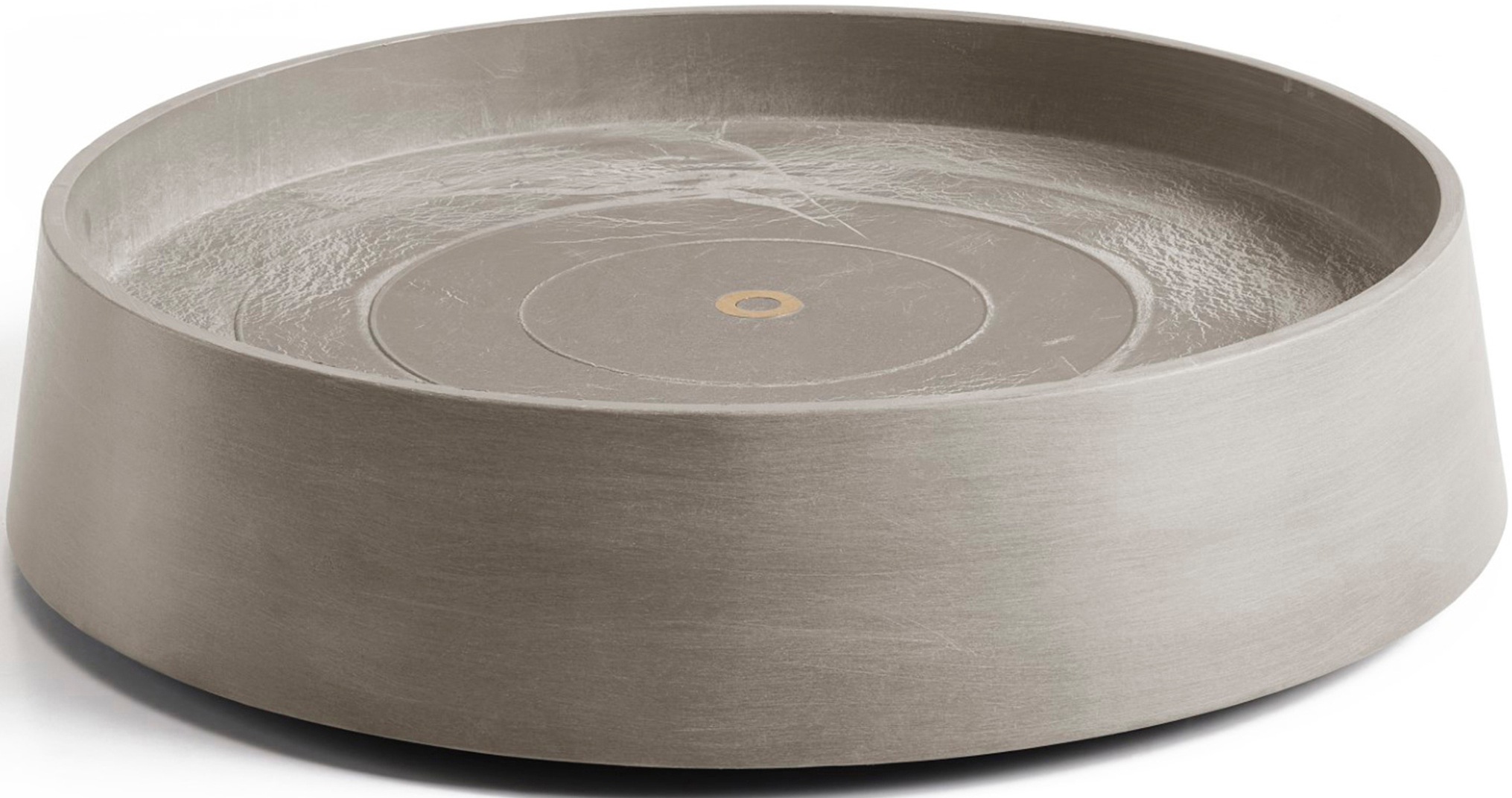 ECOPOTS Topfuntersetzer »mit Rollen Oslo 45 Taupe«, für innen und außen: frostsicher, bruchsicher und lichtbeständig