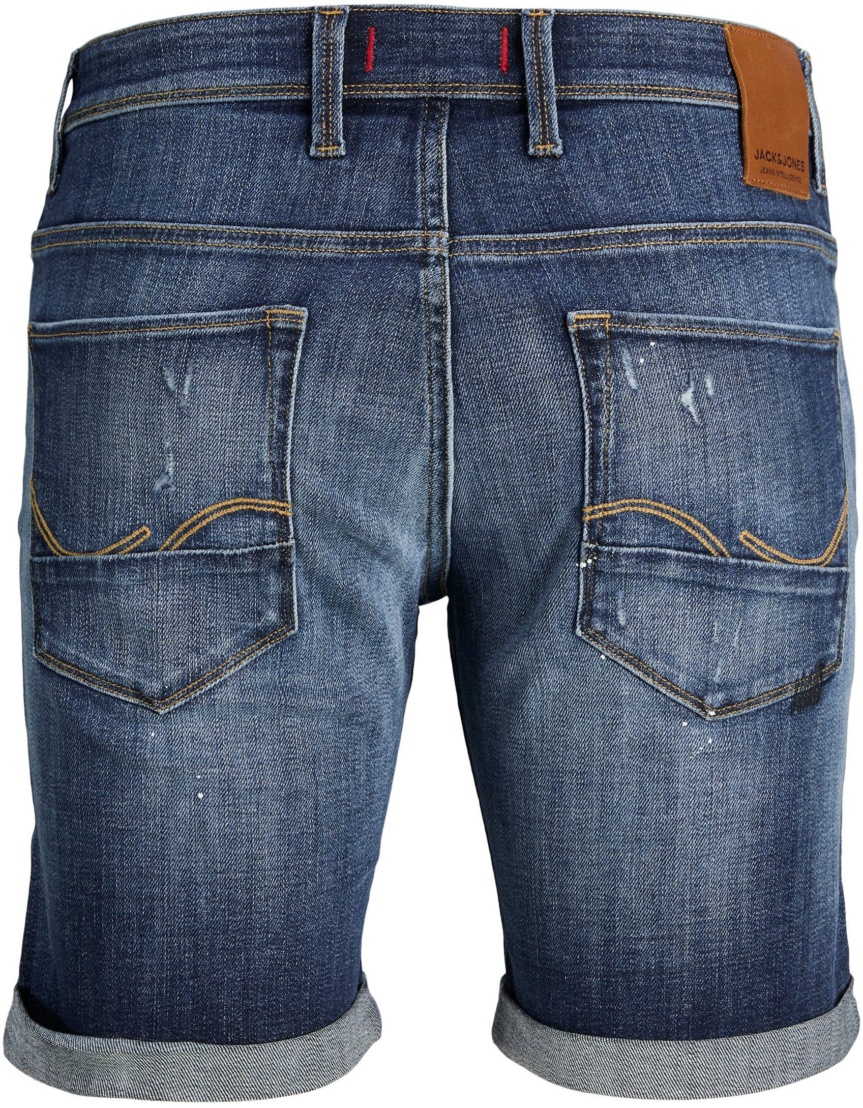 7. Bild von Jack & Jones Jeansshorts »JJIRICK JJBLAIR SHORTS GE 840 SN«, mit Destroyed Effekt