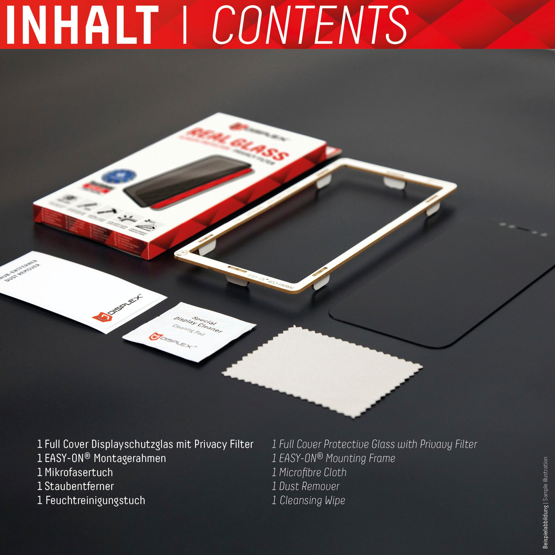 Displex Displayschutzglas »Privacy Glass FC - iPhone 14 Pro Max«