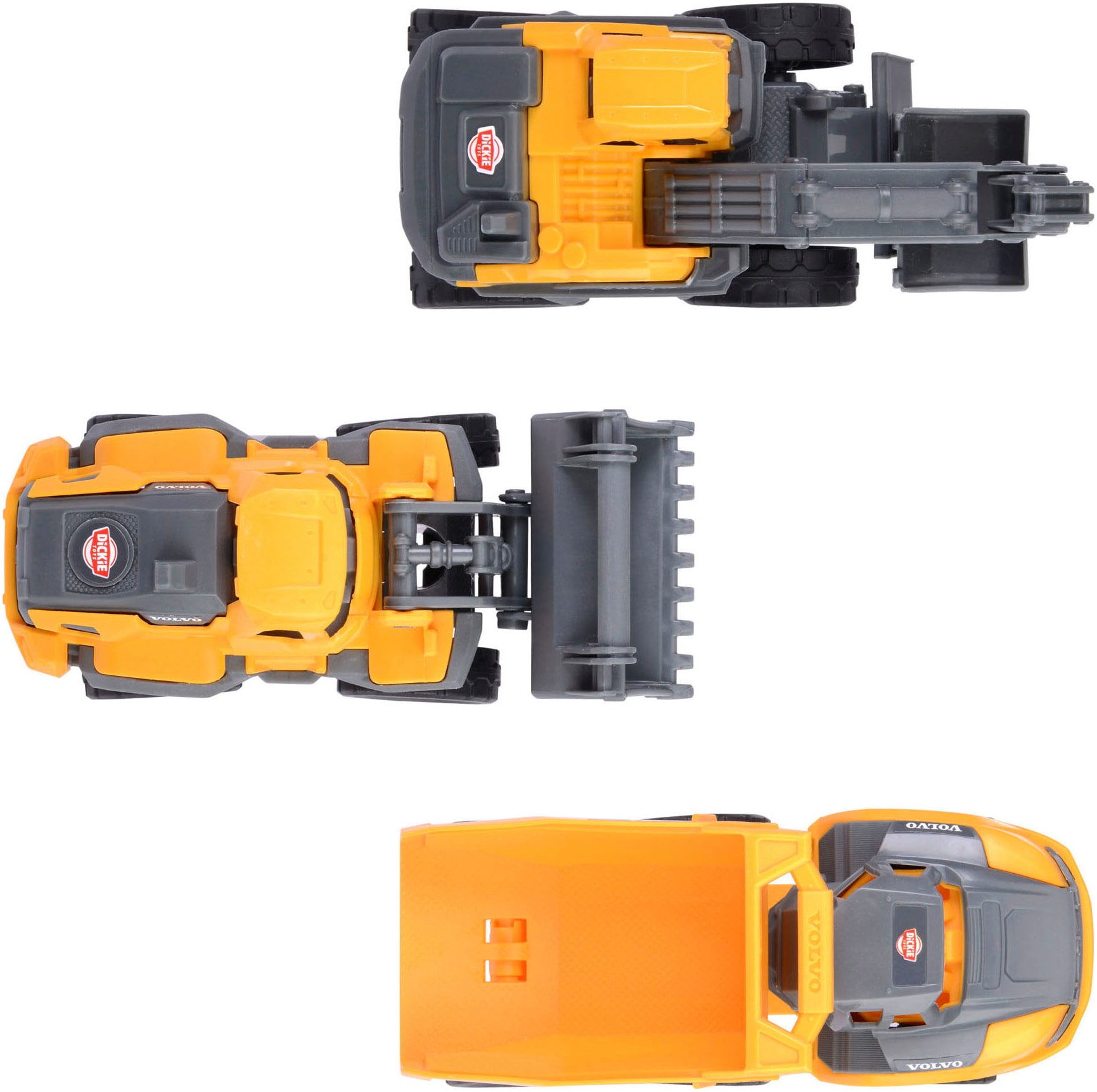 Dickie Toys Spielzeug-Baumaschine »Volvo Construction Set«