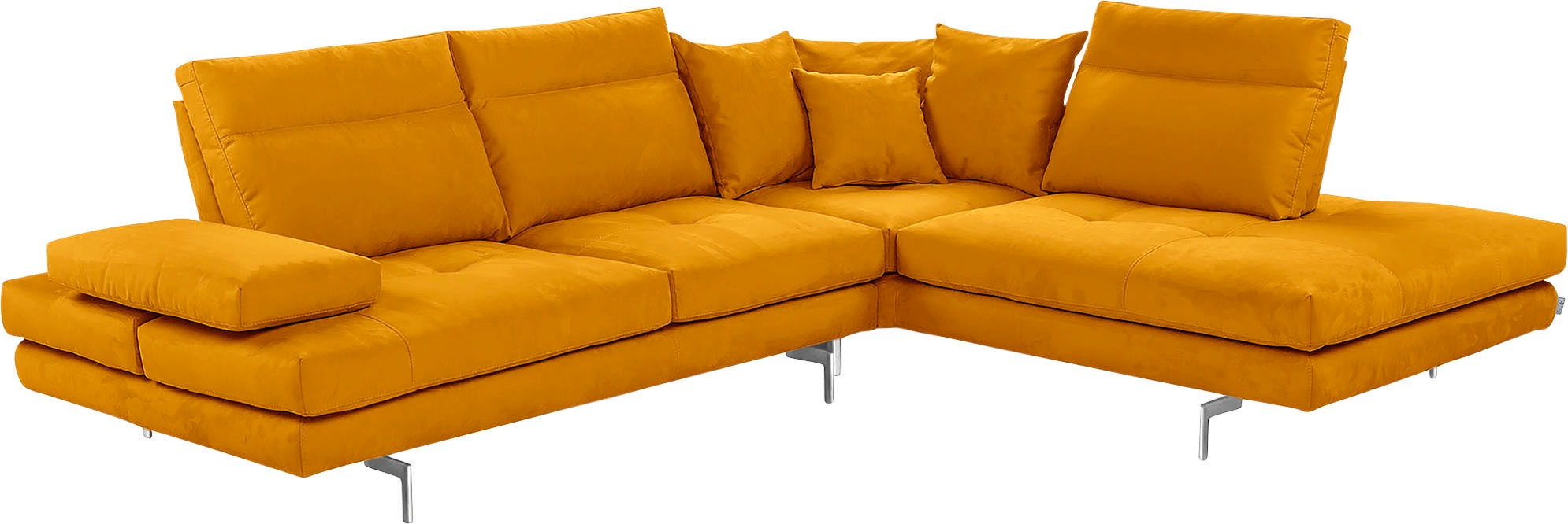 CALIA ITALIA Ecksofa »Toby Wing, L-Form, Designsofa mit sensationellem Sitz günstig online kaufen