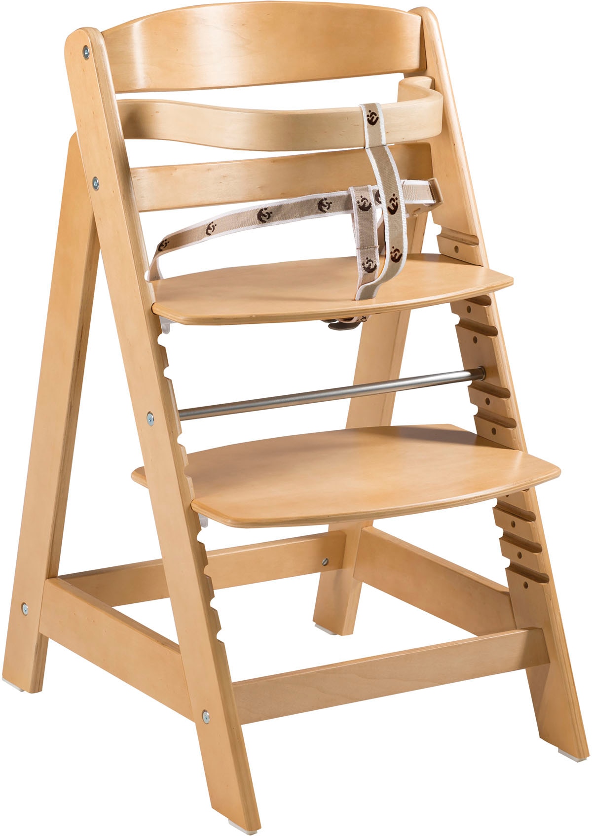 roba® Hochstuhl »Treppenhochstuhl Sit Up Click, natur«, aus Holz günstig online kaufen