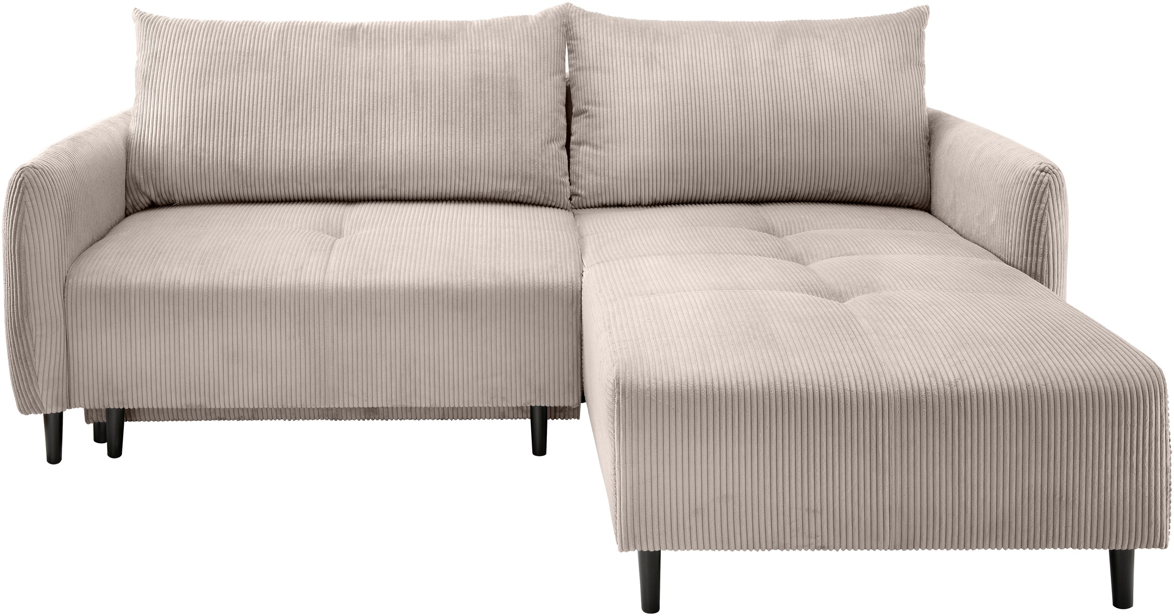 Home affaire Ecksofa »Mara, L-Form, aktueller Cord Bezug und tolle Farben, günstig online kaufen