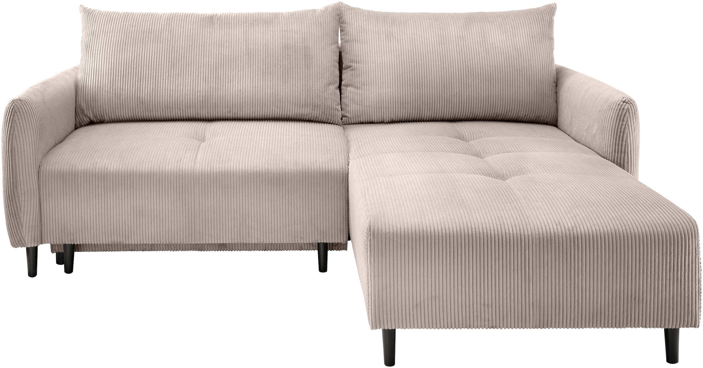 INOSIGN Ecksofa »Mara, L-Form, aktueller Cord Bezug und tolle Farben, schma günstig online kaufen
