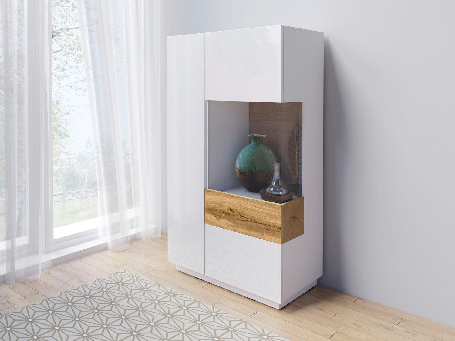 INOSIGN Vitrine "SILKE" Höhe 138,5 cm günstig online kaufen