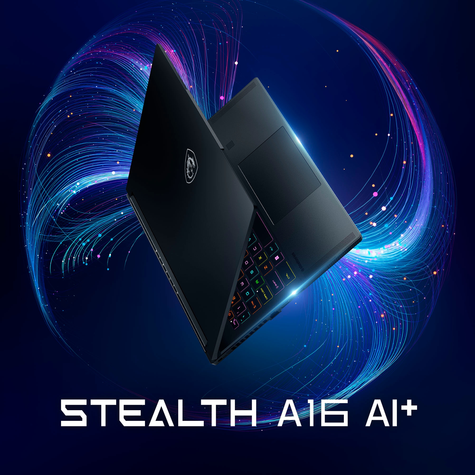 MSI Gaming-Notebook »Stealth A16 AI+ A3XWHG-044«, 40,7 cm, / 16 Zoll, AMD, Ryzen™ AI 9, GeForce® RTX 5070 Ti, 2000 GB SSD