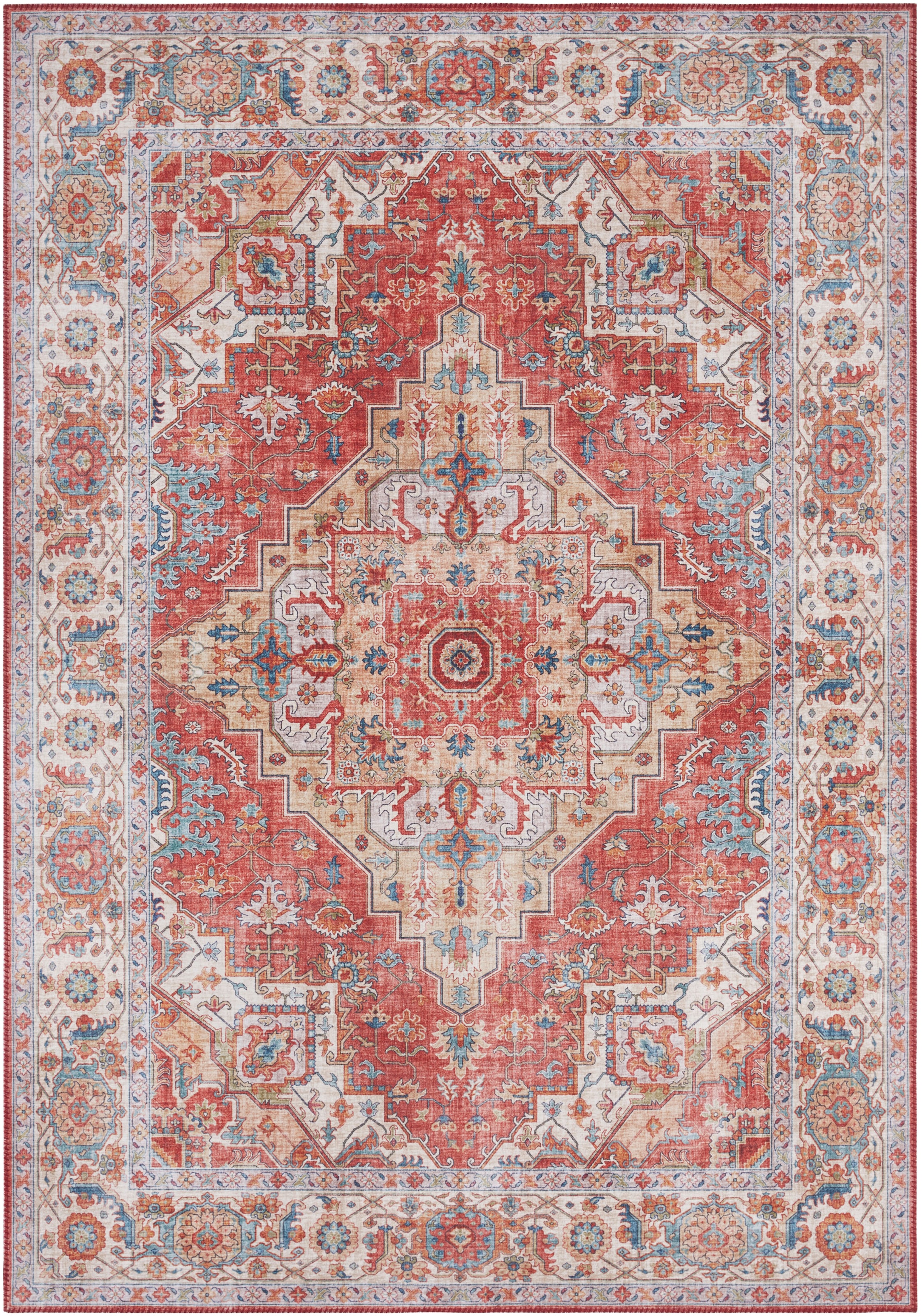 HANSE Home Teppich »Sylla«, rechteckig, 5 mm Höhe, Orientalisch, Läufer, Vintage, Wohnzimmer, Schlafzimmer, Esszimmer