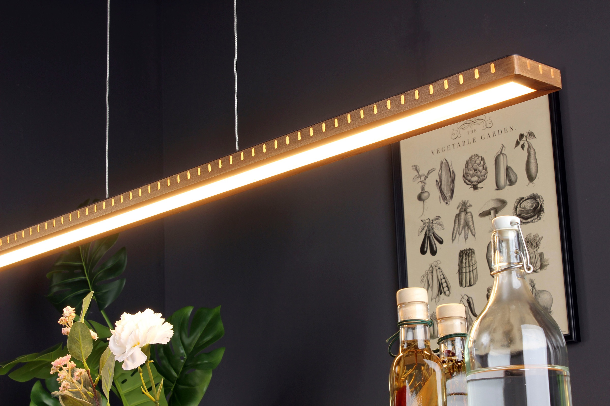 LUCE Design LED Pendelleuchte »Solaris«, Leuchtmittel LED-Modul | LED fest integriert