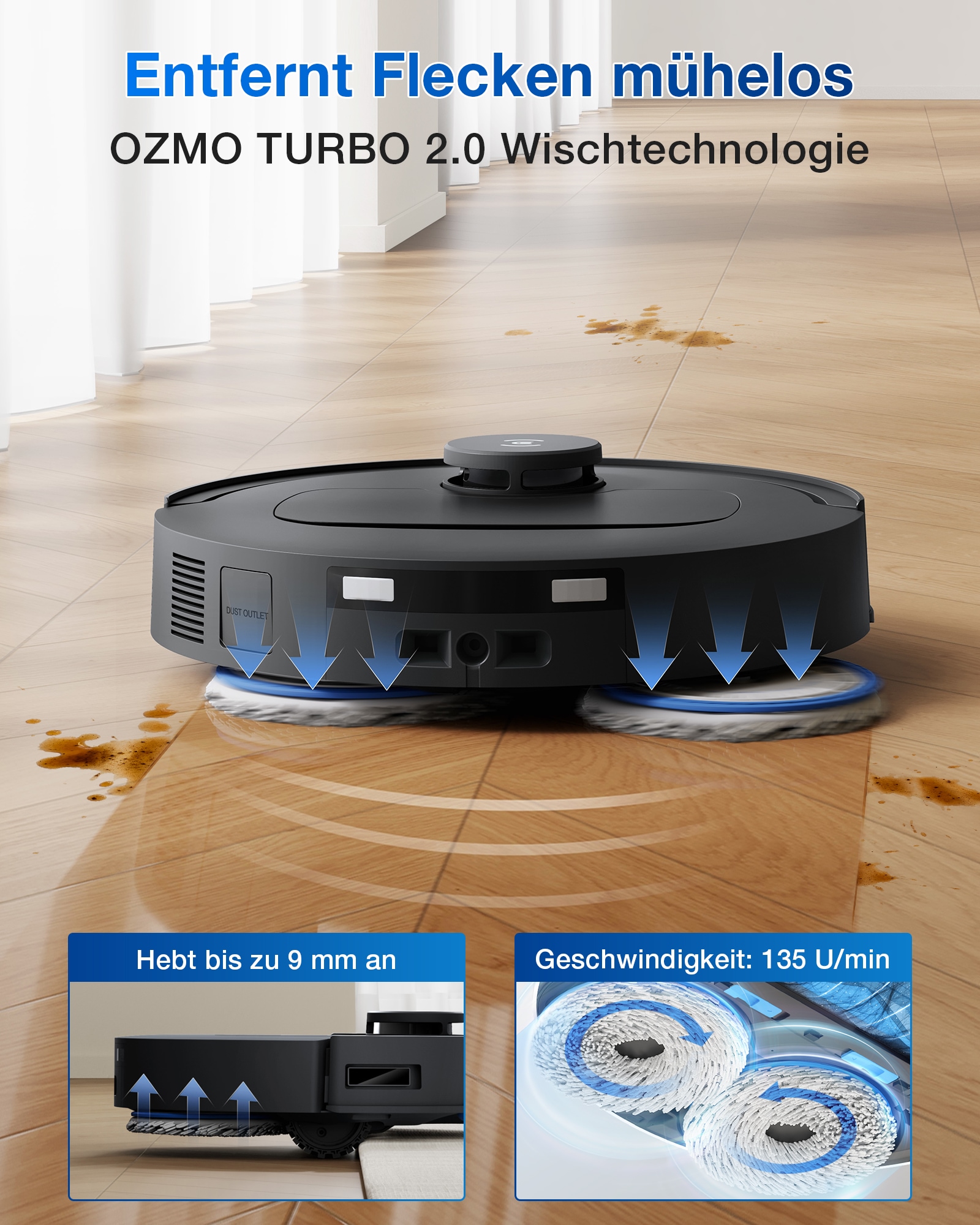 ECOVACS Nass-Trocken-Saugroboter »DEEBOT T30C Gen2«