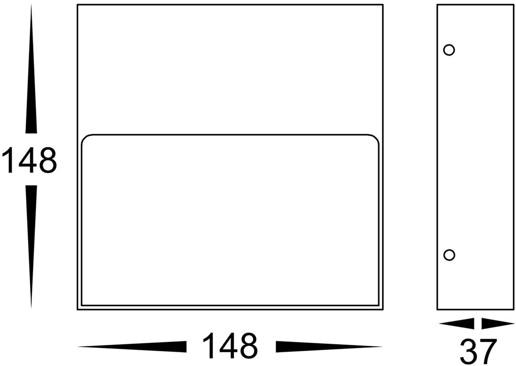 Havit Lighting LED Wandleuchte »VIRSMA« LED-Modul Warmweiß