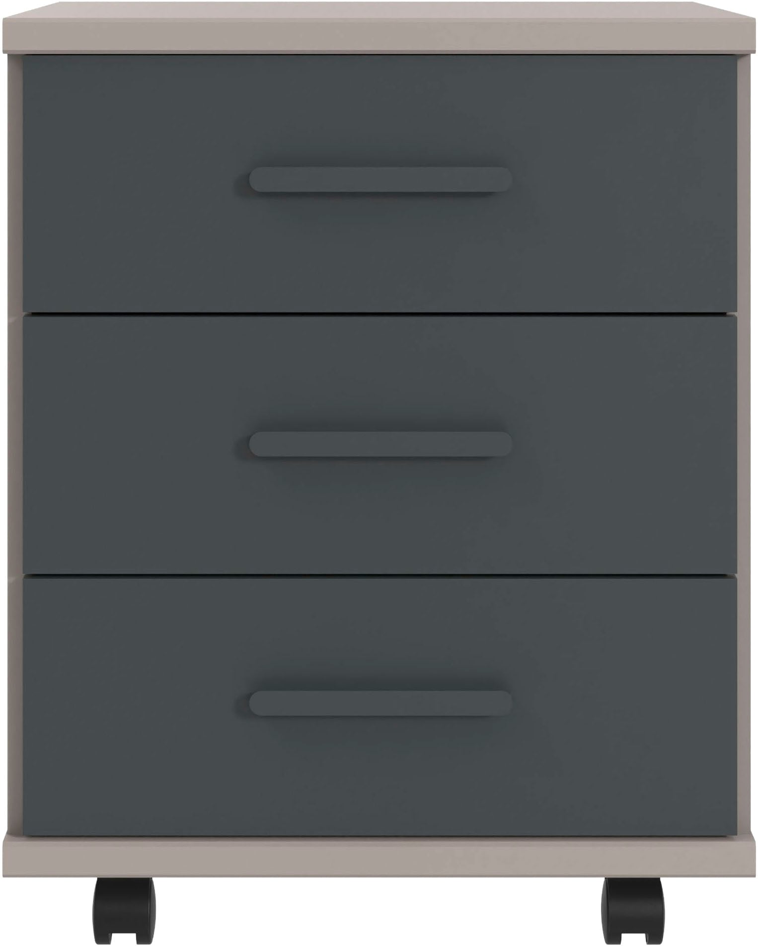 Wimex Rollcontainer »Bahamas, Rollwagen auf Kunststoffrollen, inkl. 3 Schubladen«