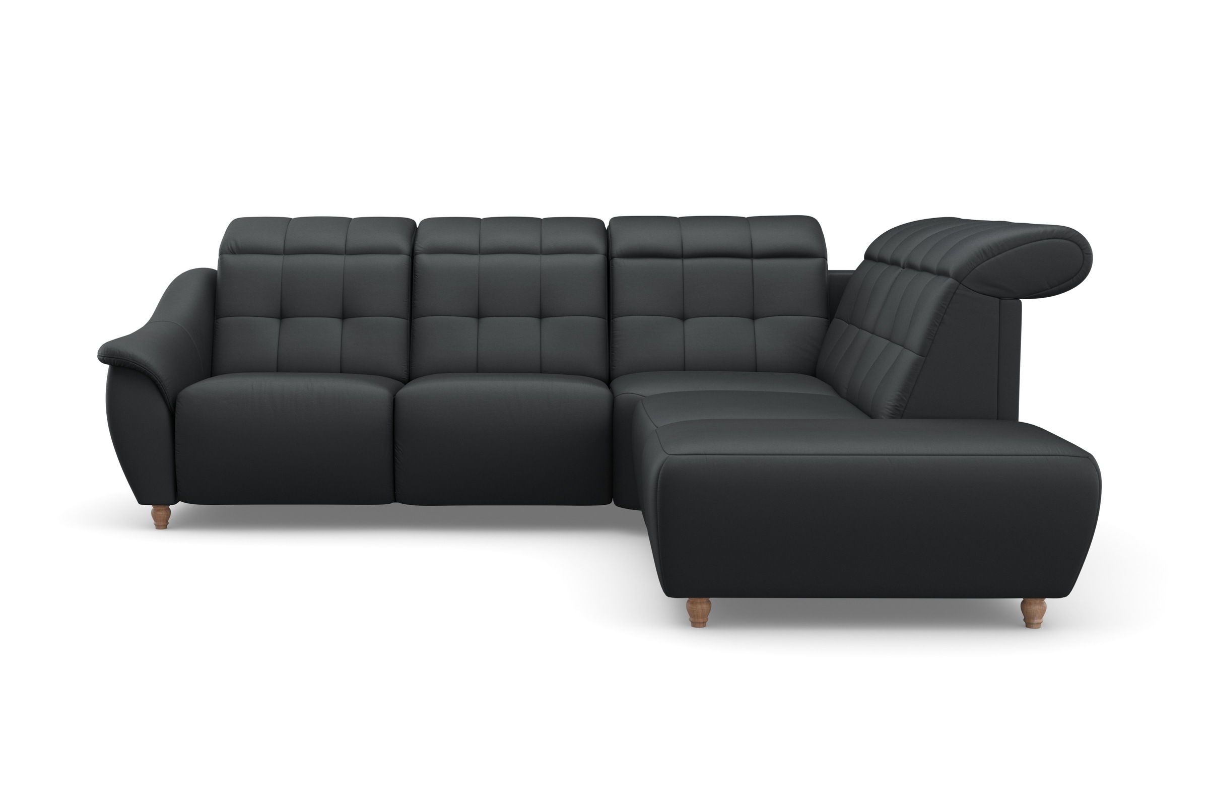 Home affaire Ecksofa »Boston L-Form«, Kopfteilverstellung an jeder Sitzfläc günstig online kaufen