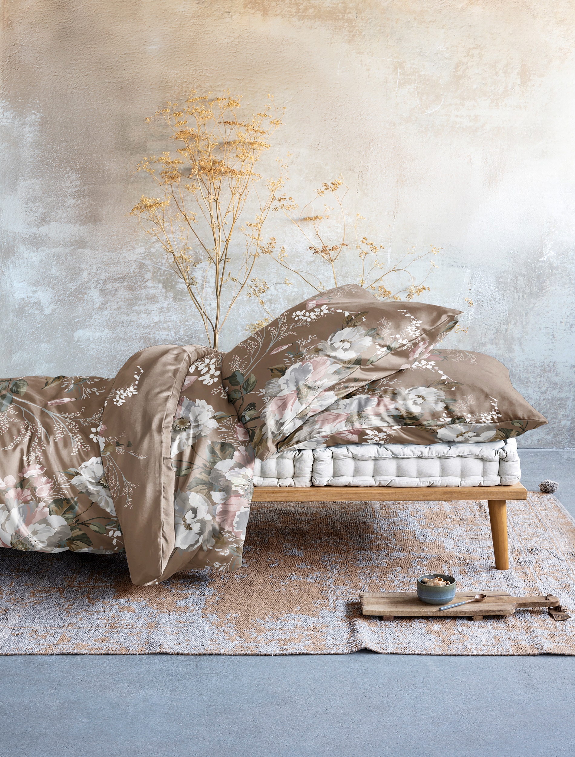 Irisette Bettwäsche »Wave 8781« 2 Mako-Satin, anschmiegsam und atmungsaktiv, Ganzjahresqualität