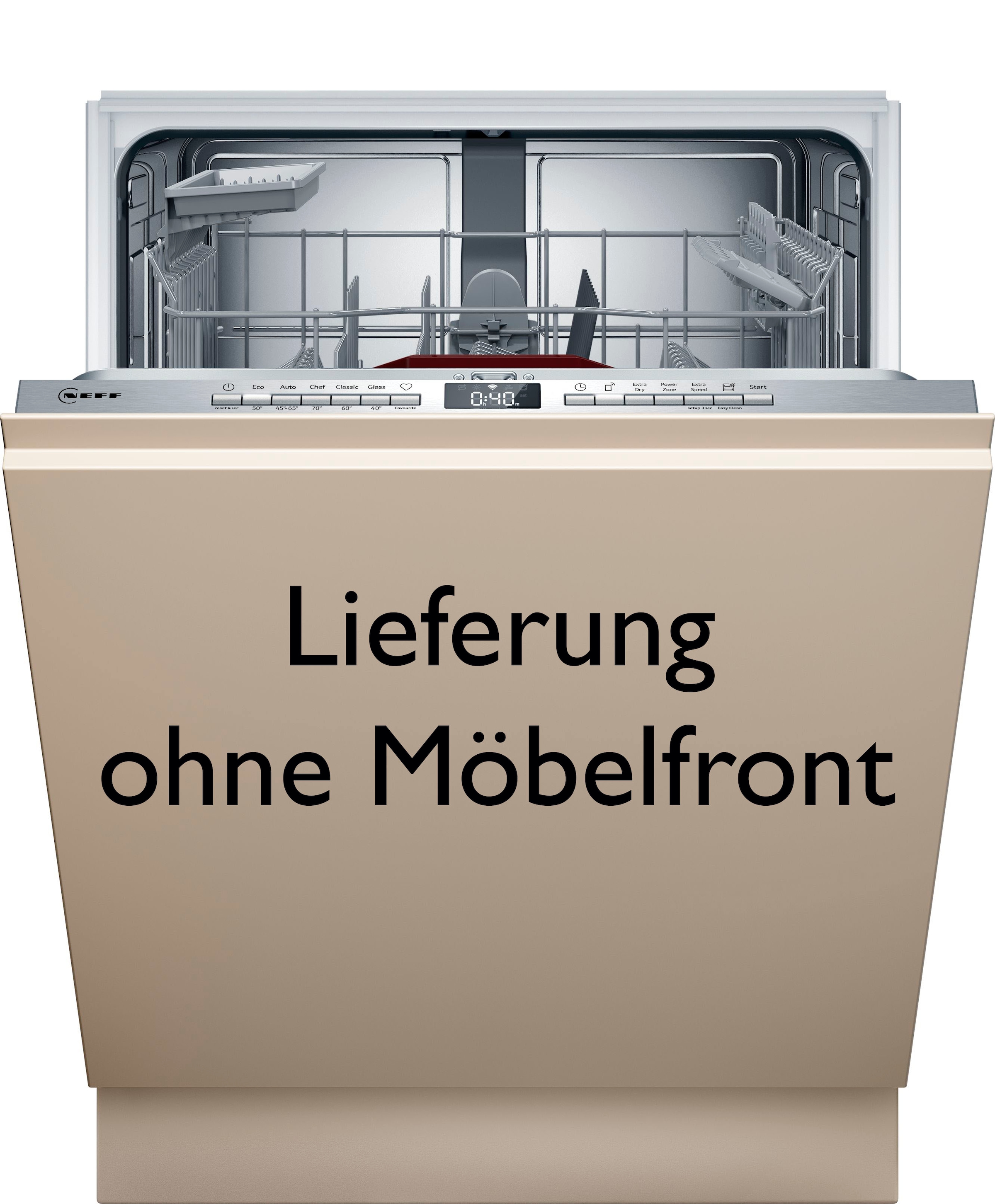 NEFF vollintegrierbarer Geschirrspüler »S275EAX16E«, 13 Maßgedecke, mit Rac günstig online kaufen