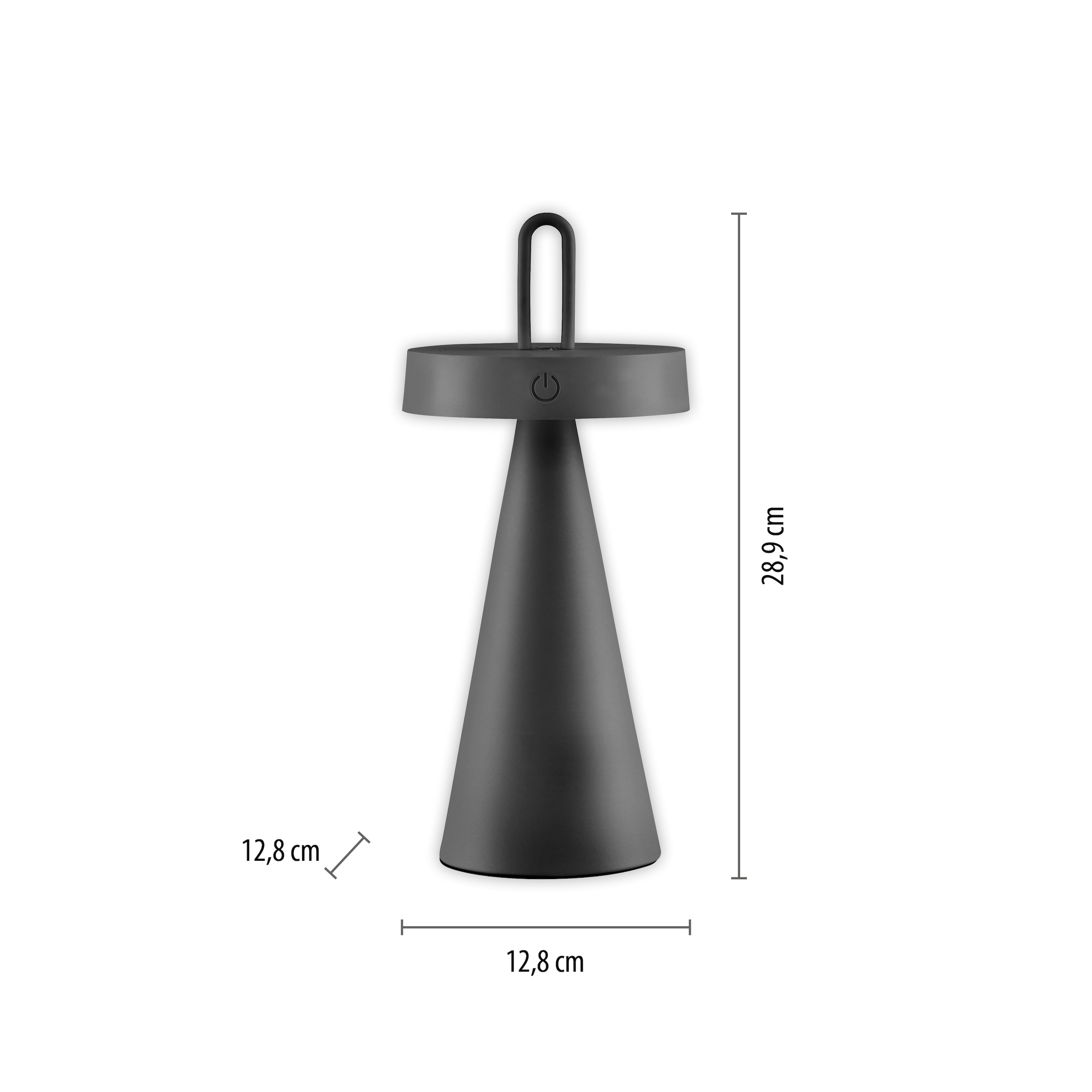 JUST LIGHT Tischleuchte »ALWA«, 1 flammig, Leuchtmittel LED-Modul | LED fest integriert, Akkuleuchte