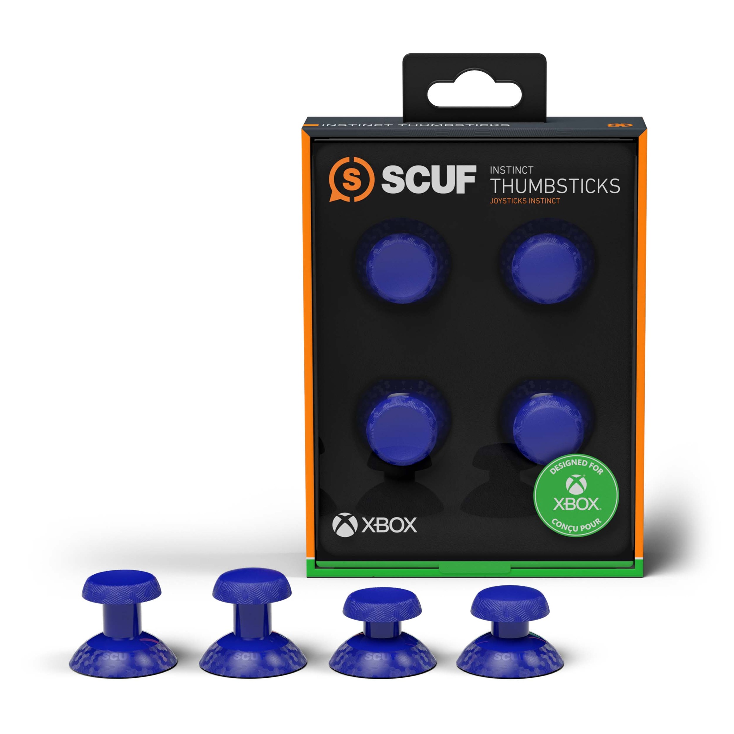 SCUF Gaming Controller Caps »Instinct Thumbstick 4 pack - Blue«, Xbox One Controller