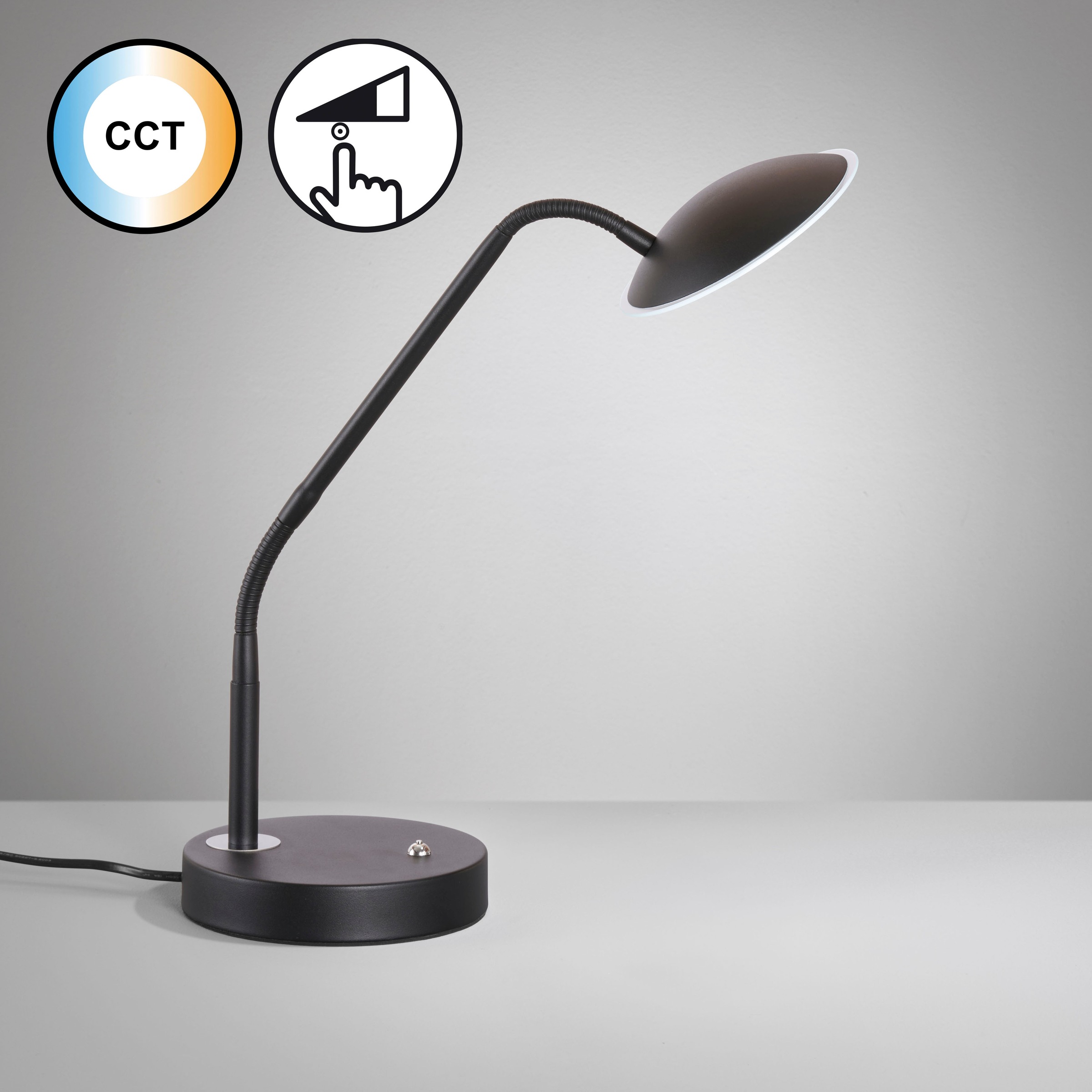 FISCHER & HONSEL LED Tischlampe »Tallri«, LED dimmbar günstig online kaufen