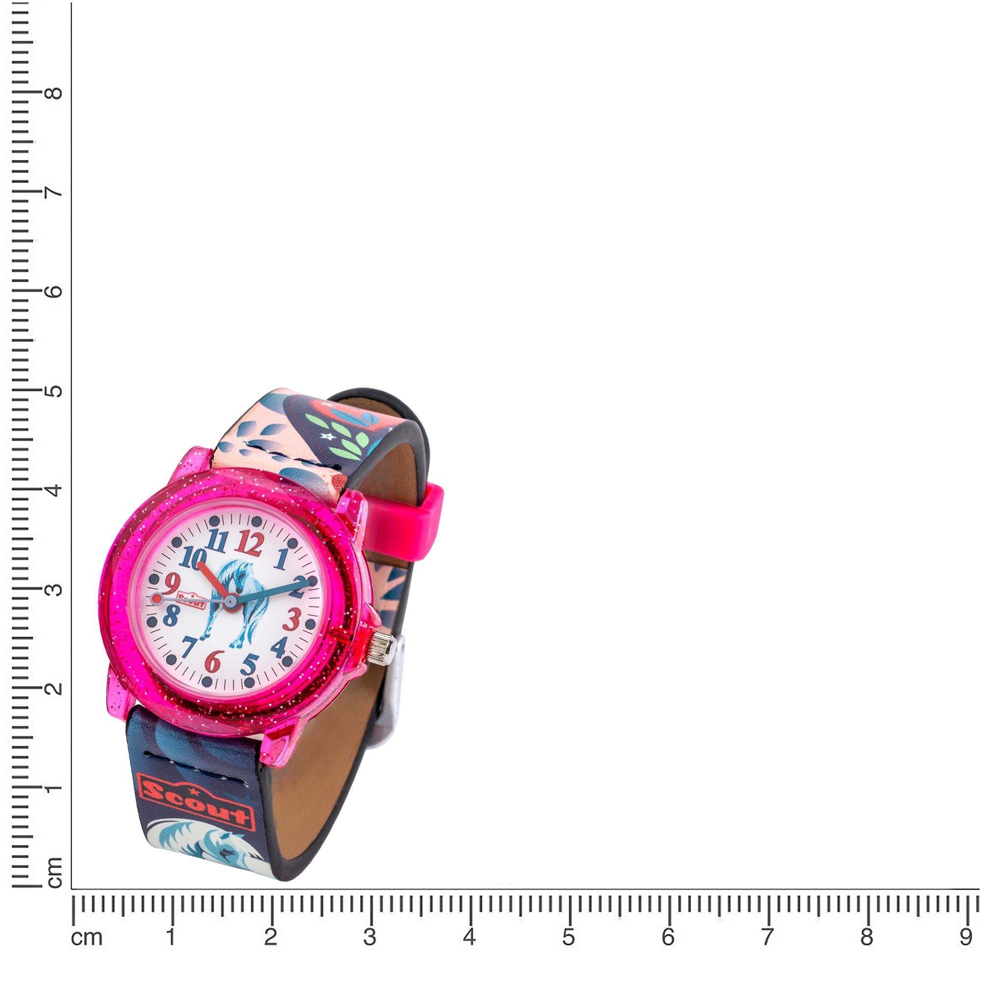 Scout Quarzuhr »Crystal« Armbanduhr, Kinderuhr, Geschenkidee, Schulanfang, Mädchen, Pferd