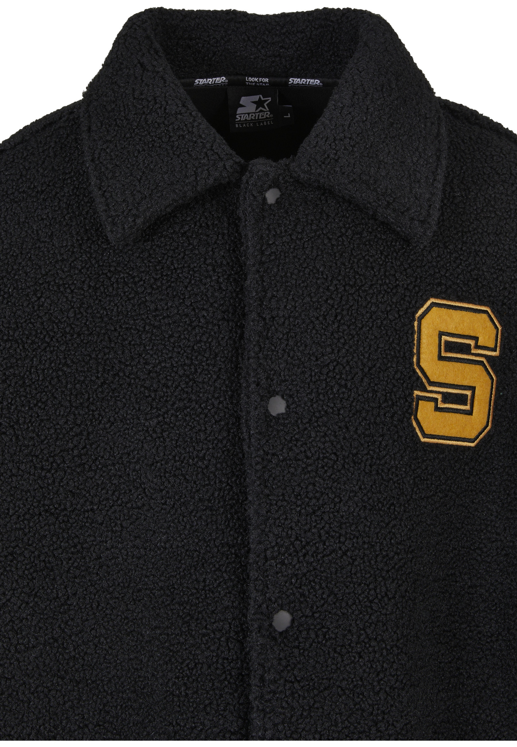 Starter Black Label Wintermantel »Starter Black Label Herren Starter Sherpa Shirt Jacket«