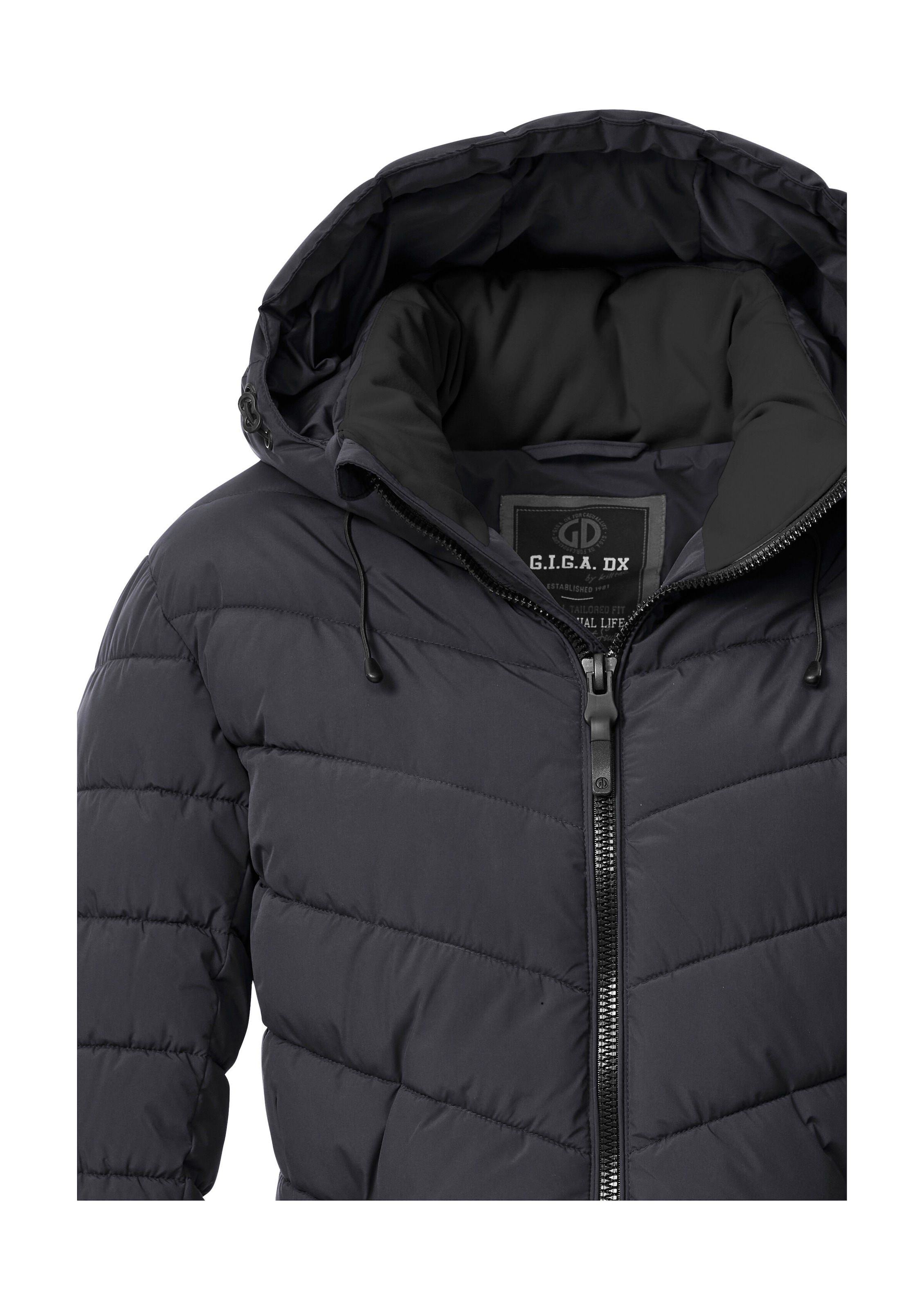G.I.G.A. DX by killtec Steppmantel »GW 74 WMN QLTD PRK«, Wasserabweisender, winddichter Steppparka mit abnehmbarer Kapuze