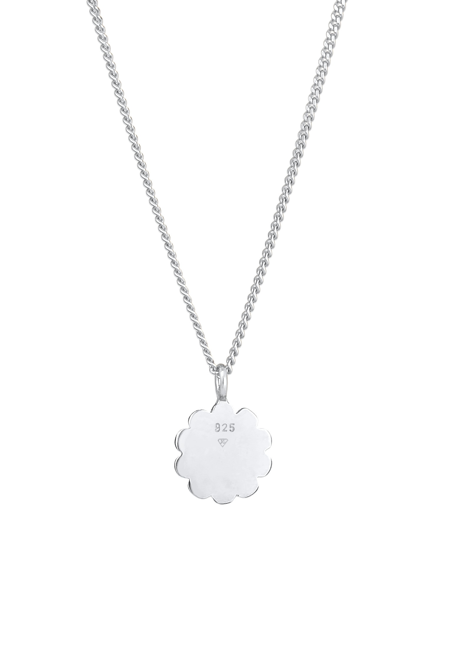 Elli Kette mit Anhänger »Blume Flower Floral 925 Silber«