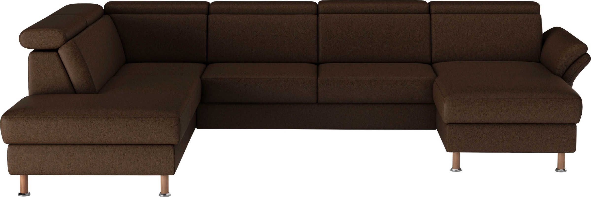 Home affaire Wohnlandschaft »Calypso U-Form«, wahlweise mit motorischer Relaxfunktion
