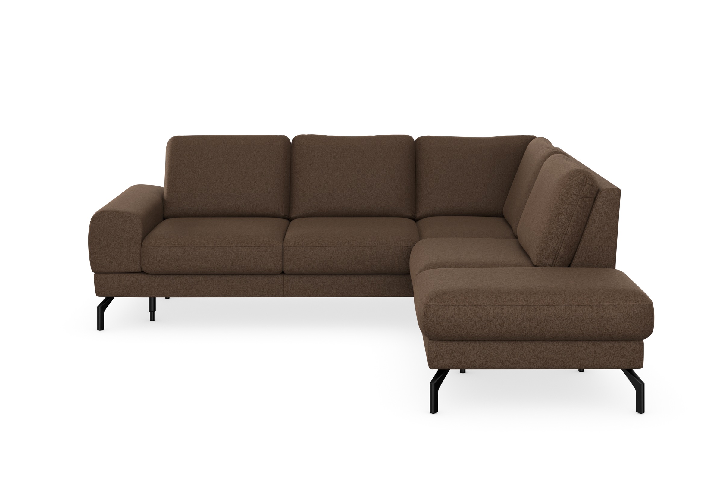 sit&more Ecksofa »Cinturo L-Form«, inklusive Sitztiefenverstellung und Federkern, Sitzhöhe 48 cm