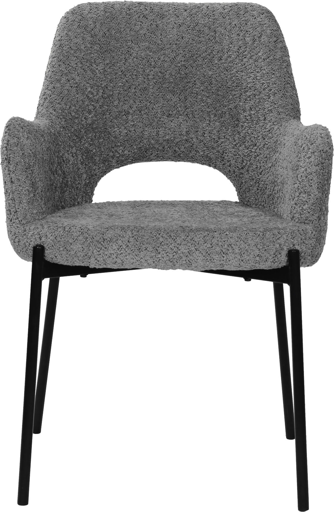SIT Armlehnstuhl, (Set), 2 St., Bouclé, mit Rücken Cut-Out