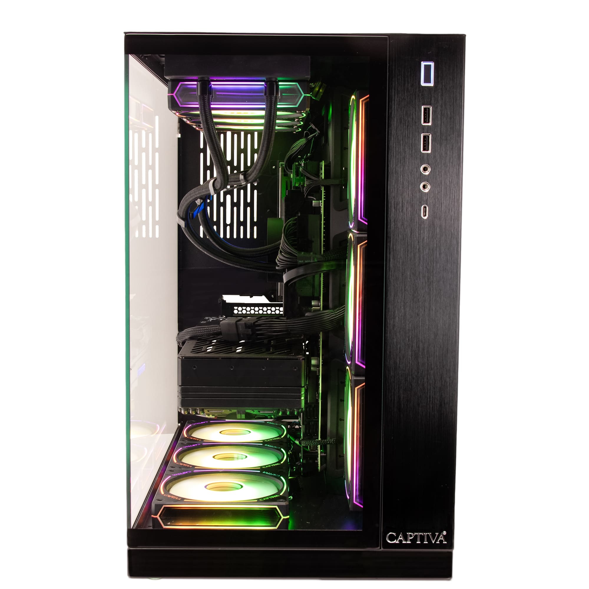CAPTIVA Gaming-PC »Advanced Gaming I78-072« schwarz ohne Windows