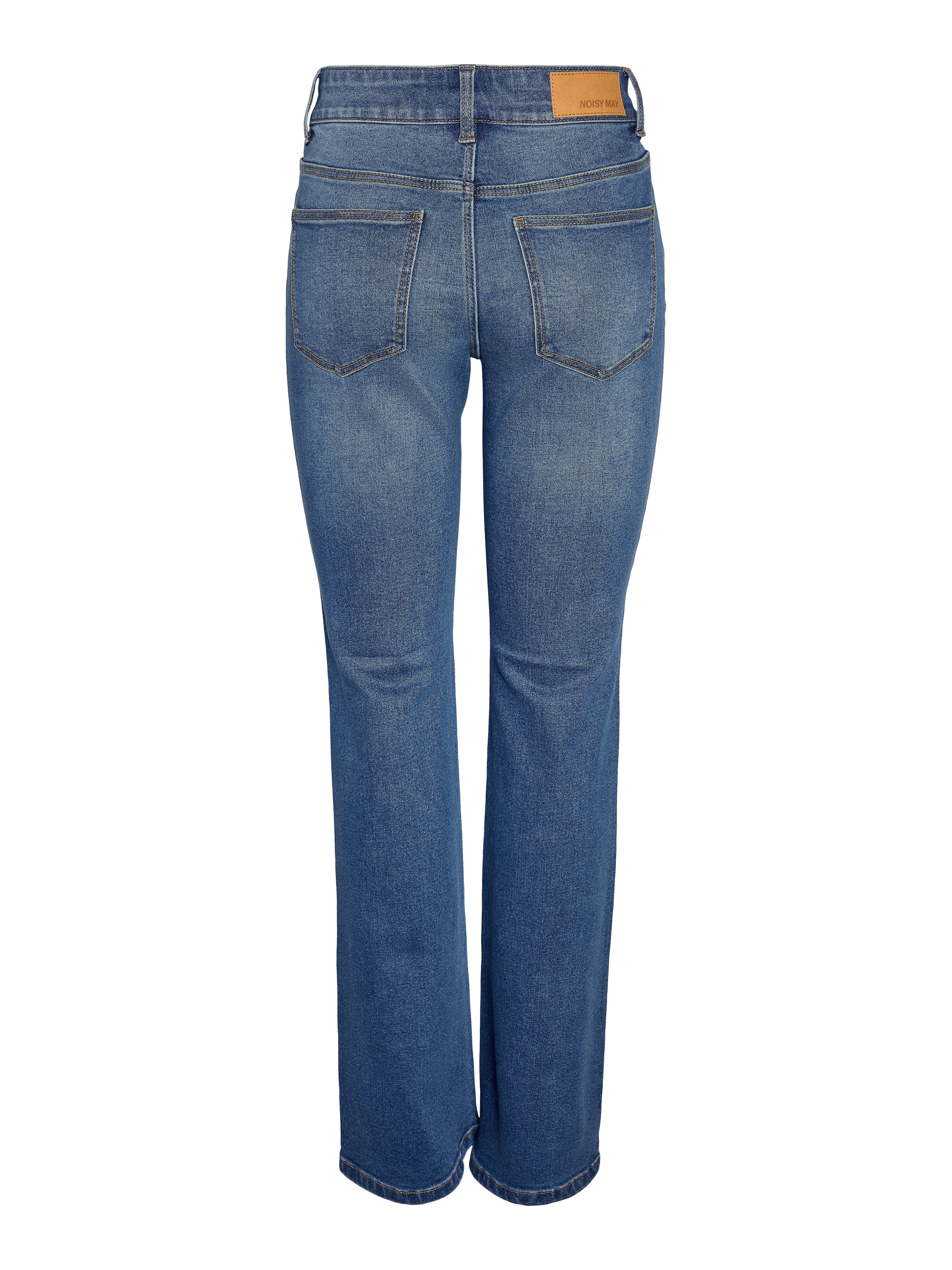 Noisy may Bootcut-Jeans »NMSTEVIE MW BOOTCUT JEANS VI632MB« Baumwollmischung