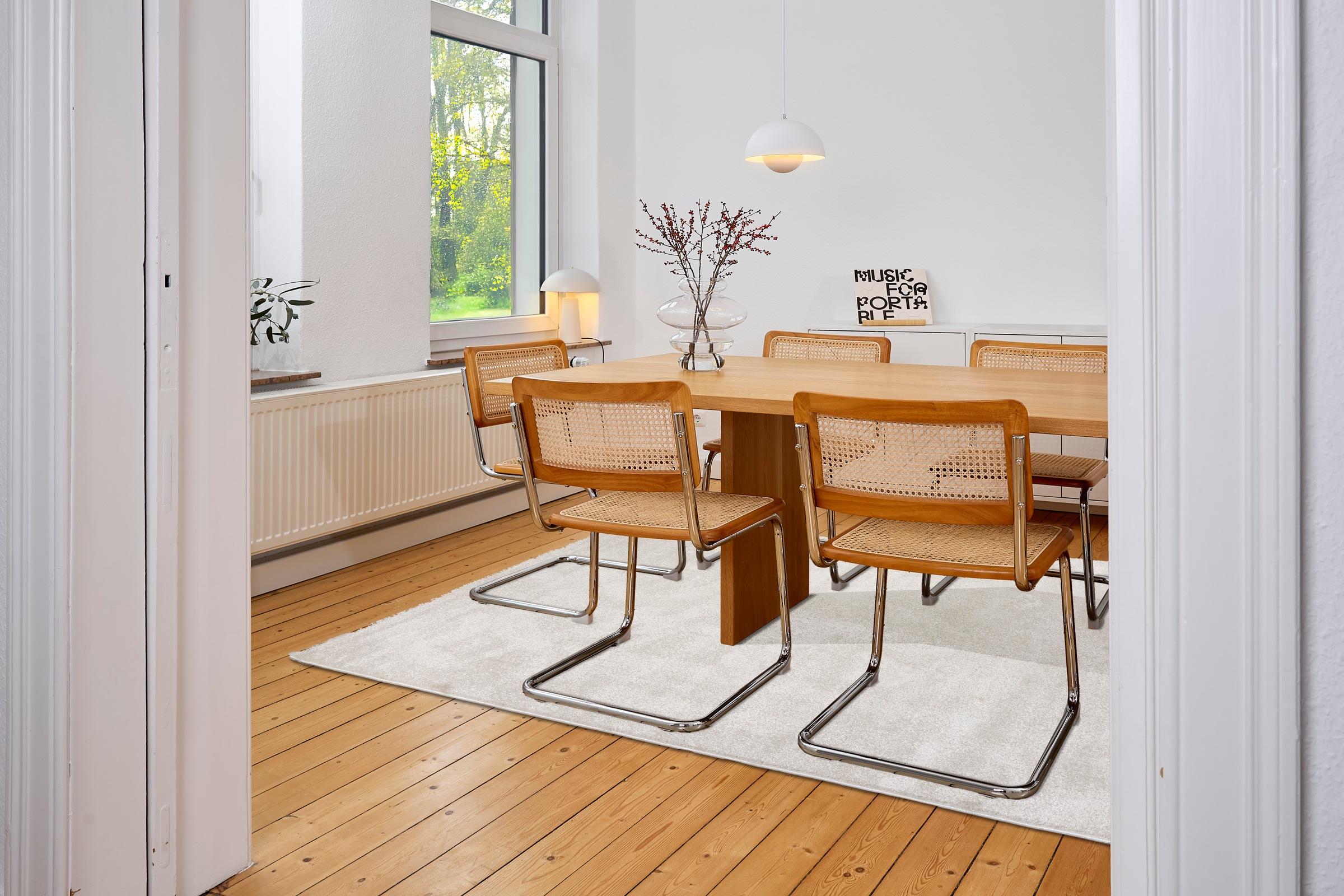 ASTRA Teppich »Sam 250«, rechteckig, 8 mm Höhe, weicher Kurzflor, Wohnzimmer, Schlafzimmer