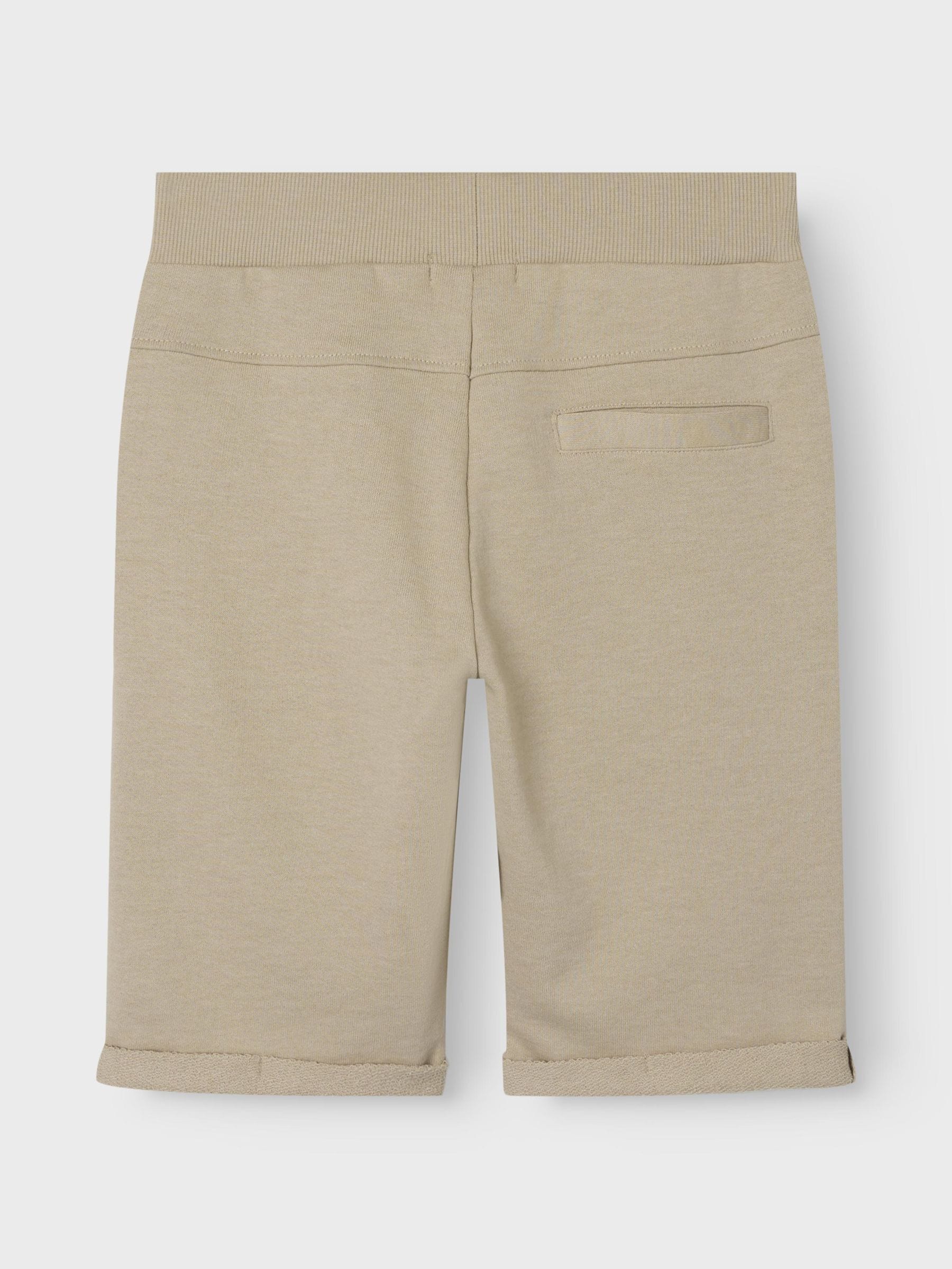 Name It Shorts »NKMVIMO SWE SHORTS BRU NOOS«, mit kontrastfarbigen Details