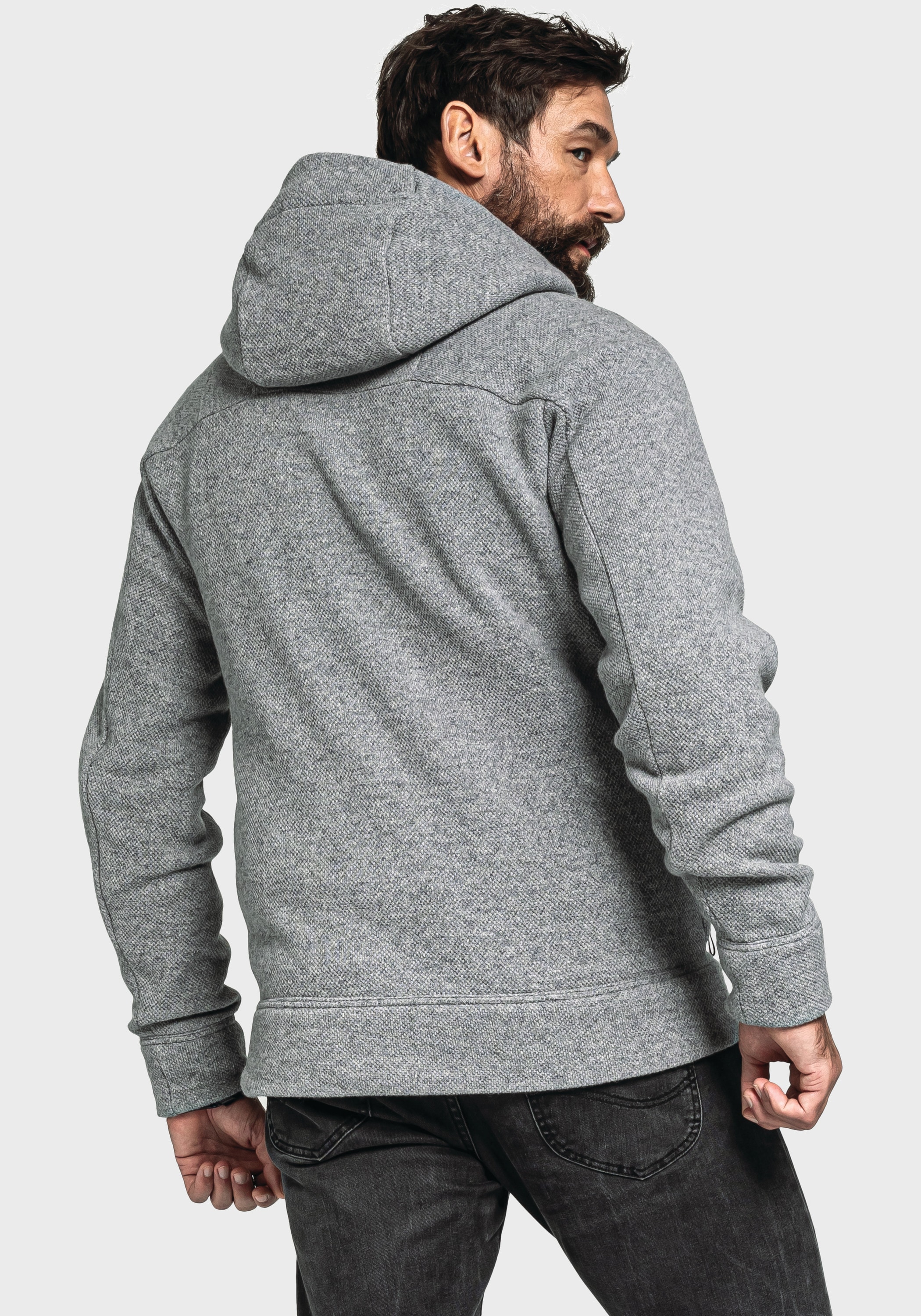 Schöffel Fleecejacke »Fleece Hoody Lakefield M«, mit Kapuze