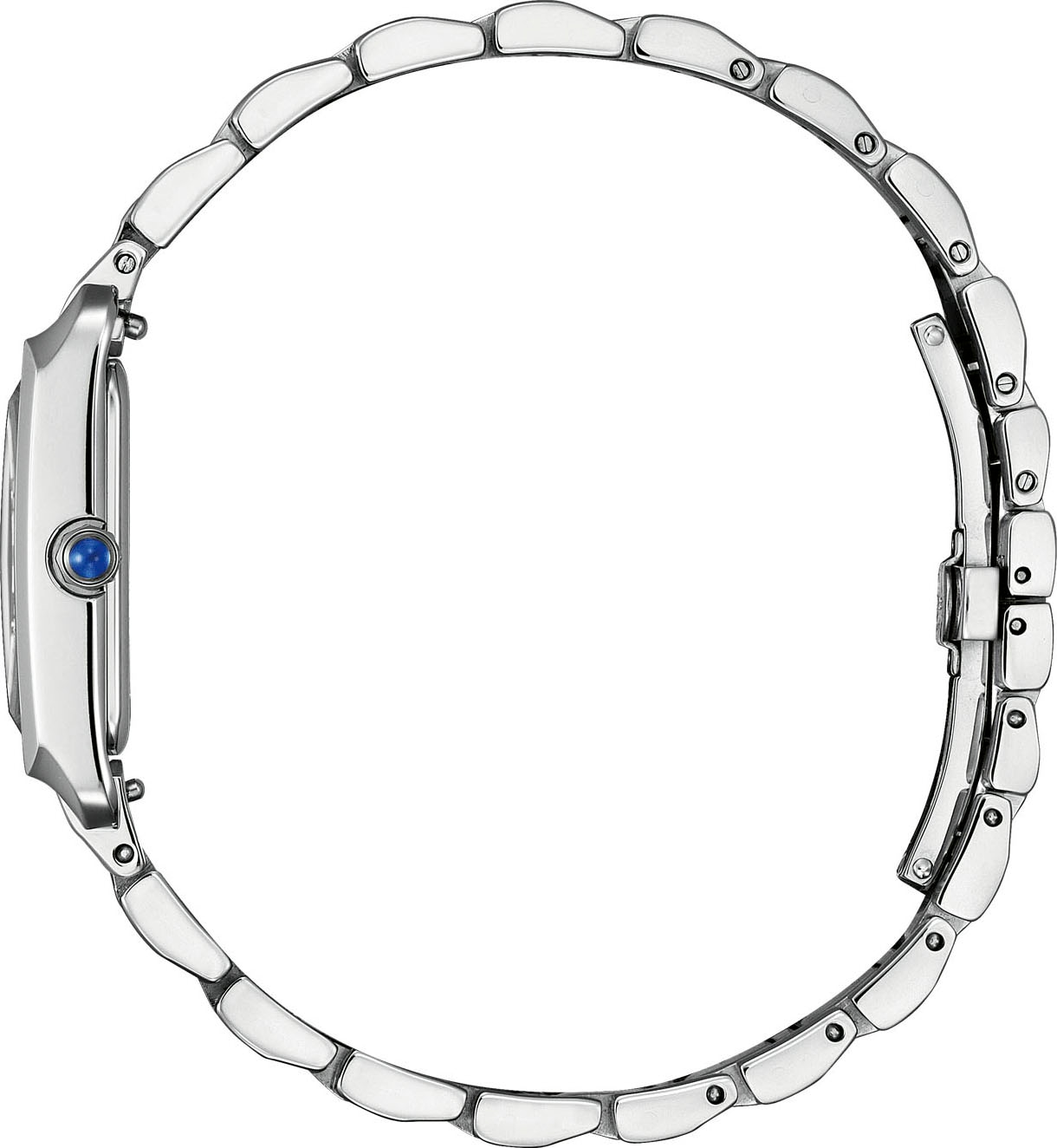 Citizen Solaruhr »Citizen L«, Armbanduhr, Damenuhr, Edelstahlarmband, analog