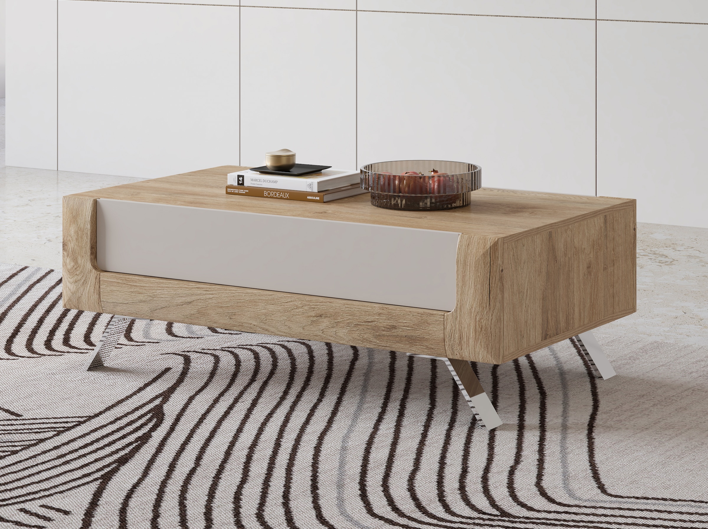 Leonique Couchtisch »Kasai«, (110 x 65 cm)