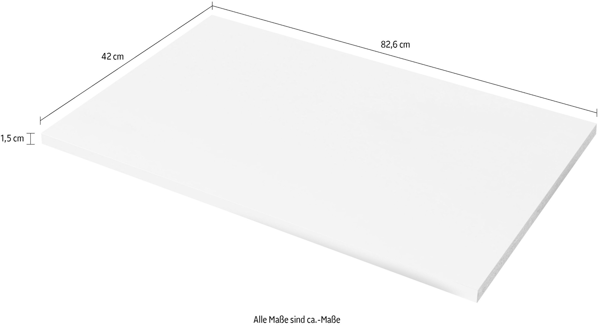 Schlafkontor Einlegeboden »Universal Einlegeböden« 2 Stk. tlg. 2er Set, Breite: ca. 82,6 cm