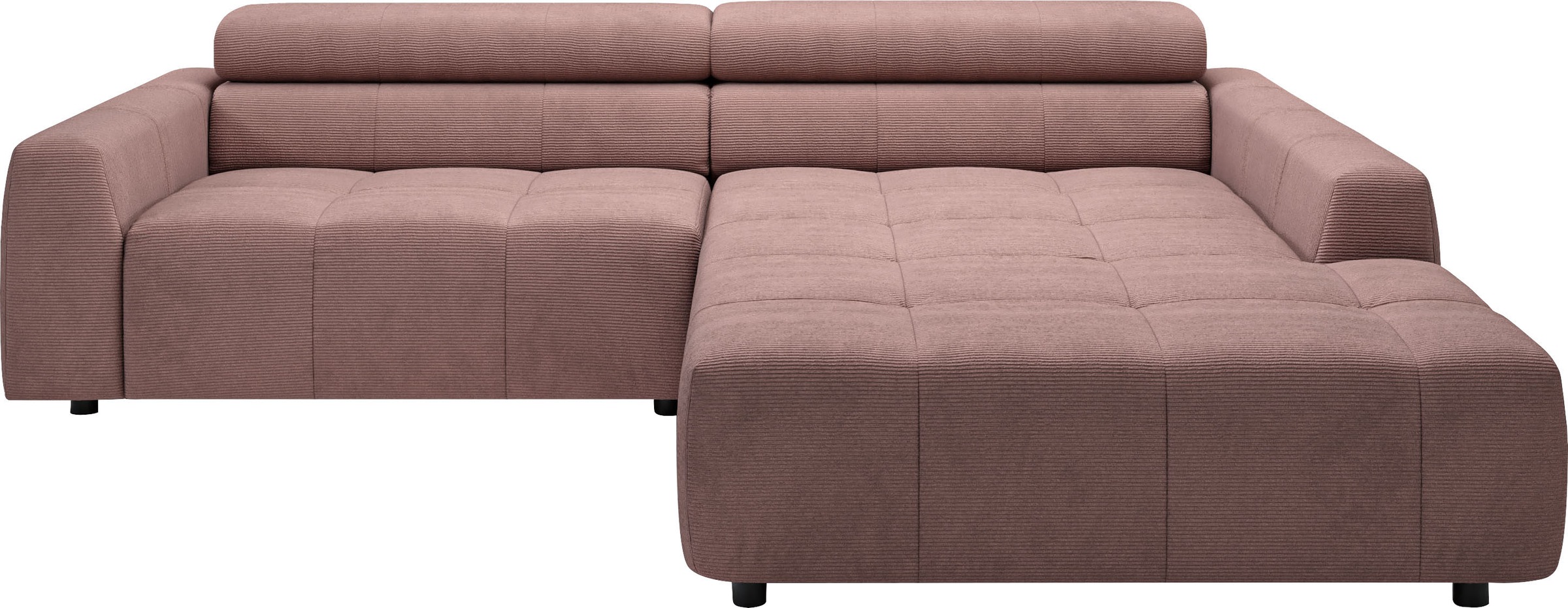 3C Candy Ecksofa »Denver auch mit Cord- und Easy care-Bezug, Kopfteilverste günstig online kaufen