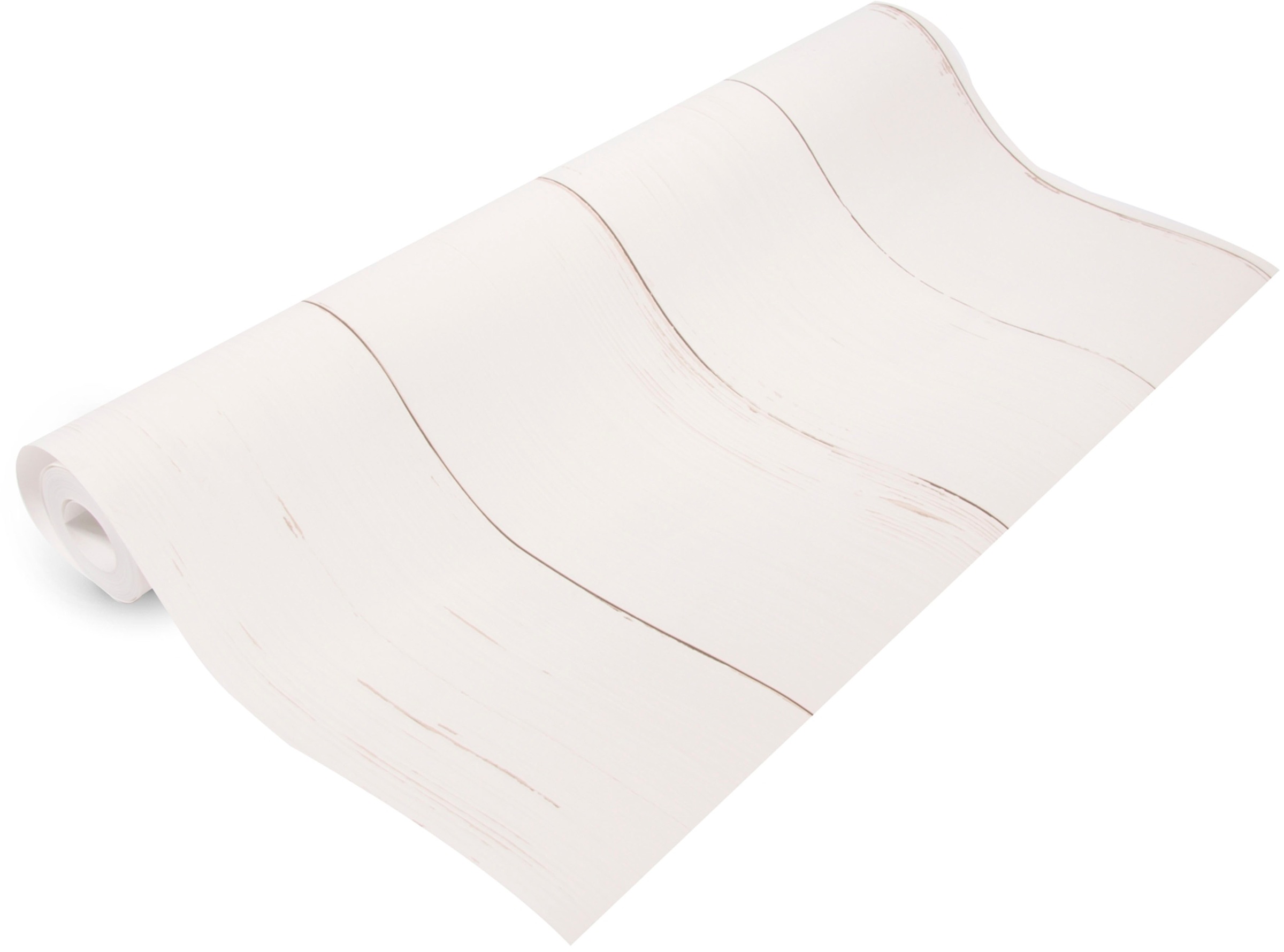 Superfresco Easy Vliestapete »white wood« Holz glatt Holz 1000x52cm