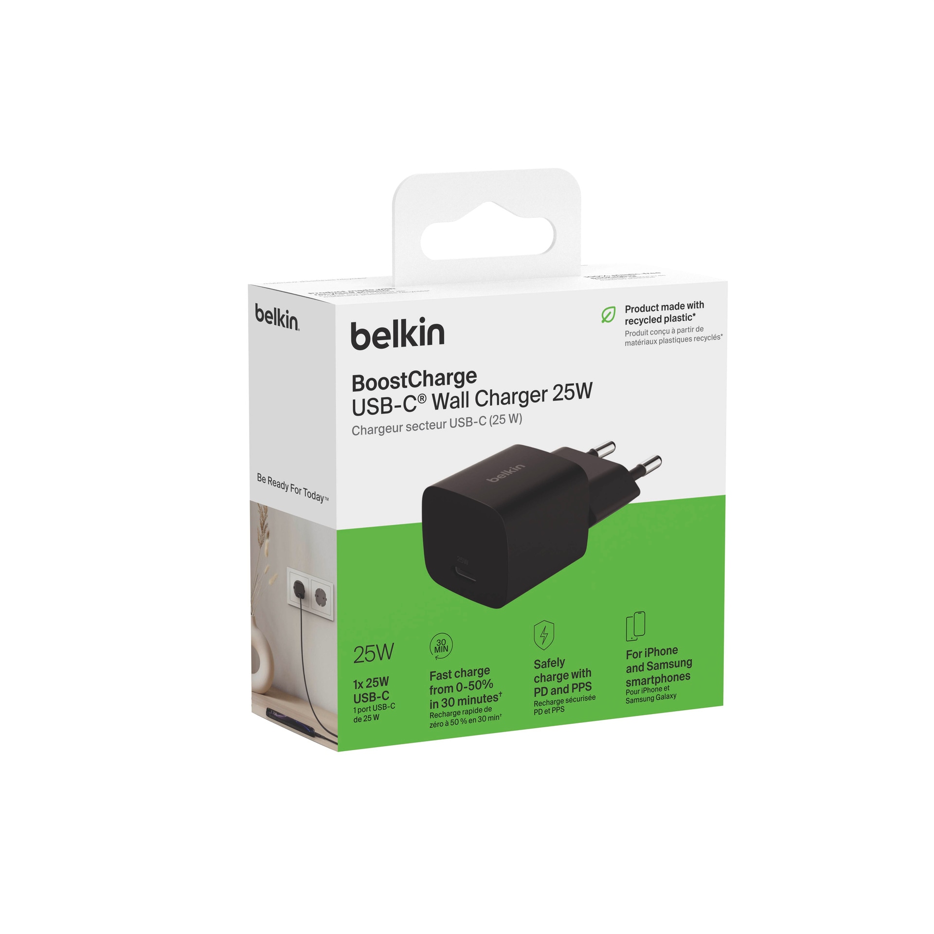 Belkin USB-Ladegerät »BoostCharge 25W USB-C Charger Power Delivery«