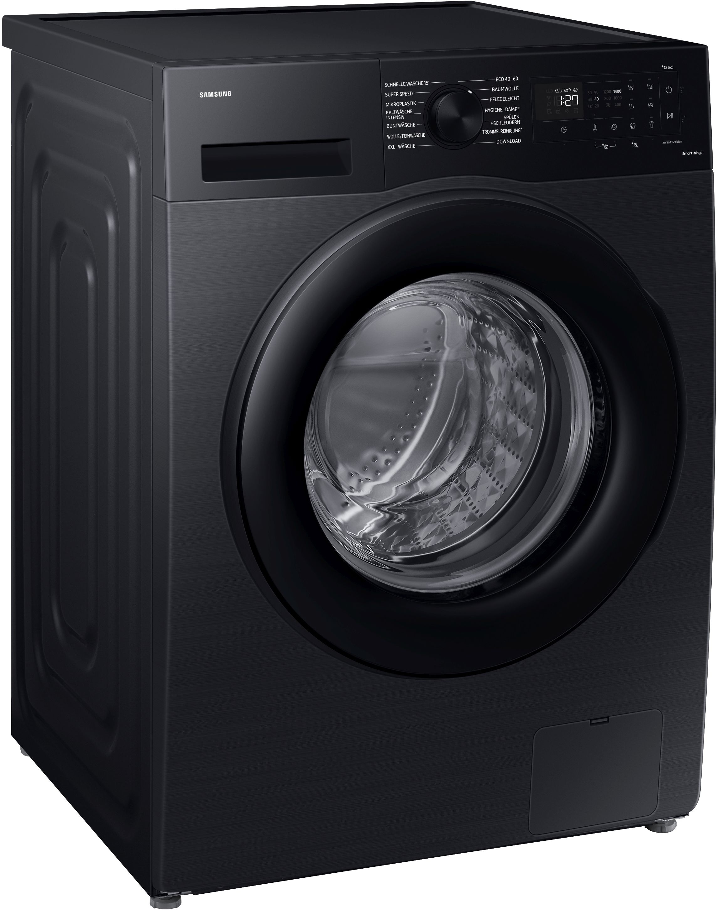 SAMSUNG Waschmaschine WW5000D »WW11DG5B25AB« 11 kg 1400 U/min schwarz FleckenIntensiv-Funktion: Hartnäckige Flecken mit nur einem Tastendruck...
