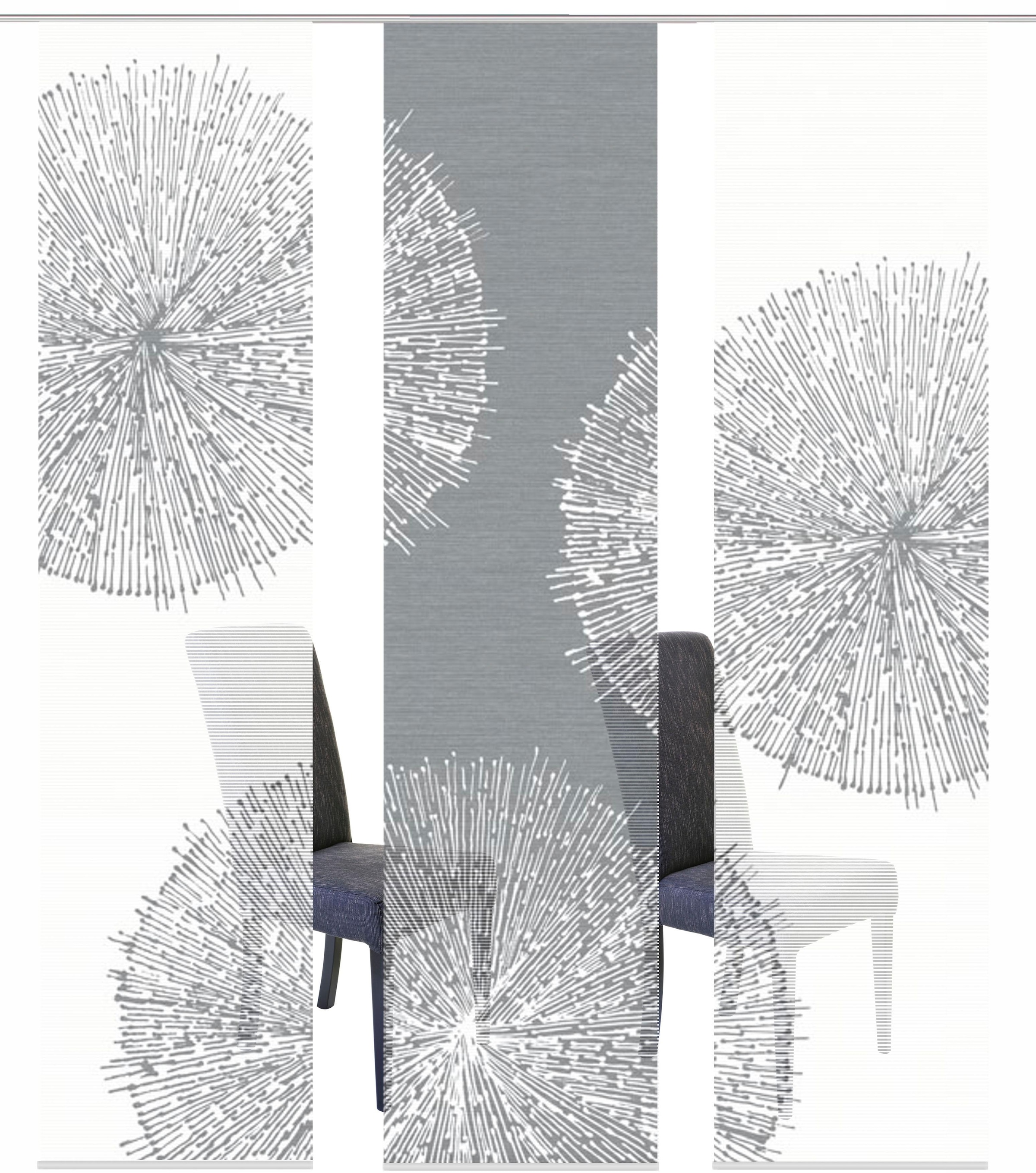 bequem Schiebegardine und schnell Vision CRISTON«, (3 260x60, HxB: Set 3er S St.), Schiebevorhang »3ER SET Digitaldruck bestellen