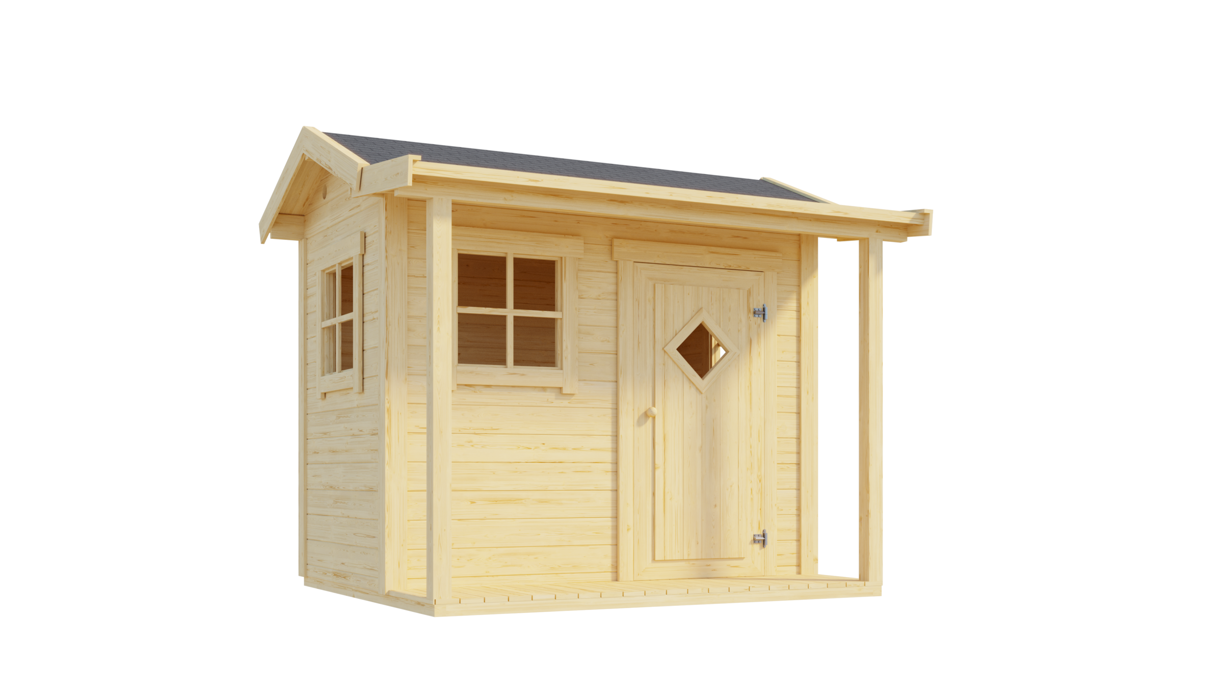 Nordic Holz Spielhaus »PINGO«, BxTxH: 200x120x188 cm