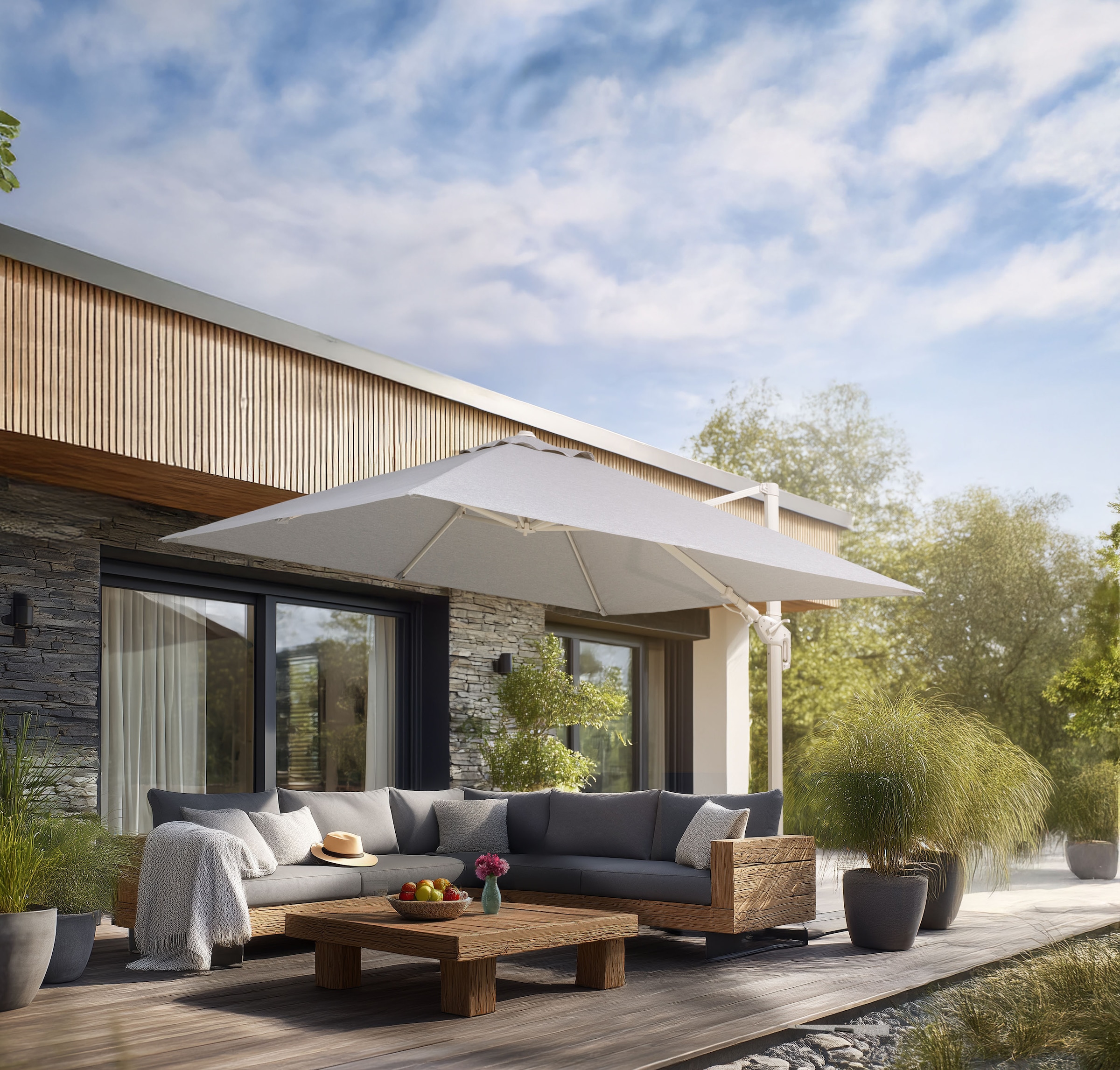 Schneider Schirme Ampelschirm »Rhodos Twist Comfy« 300 x 300 cm