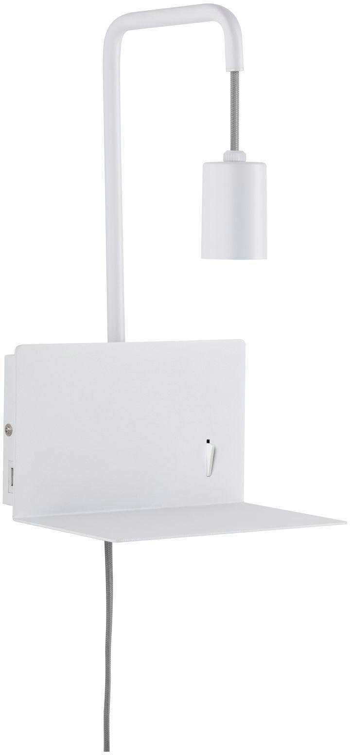 Paulmann LED Wandleuchte »Calvani«, 1 flammig, Leuchtmittel E27 | ohne Leuchtmittel, E27, mit Ablage