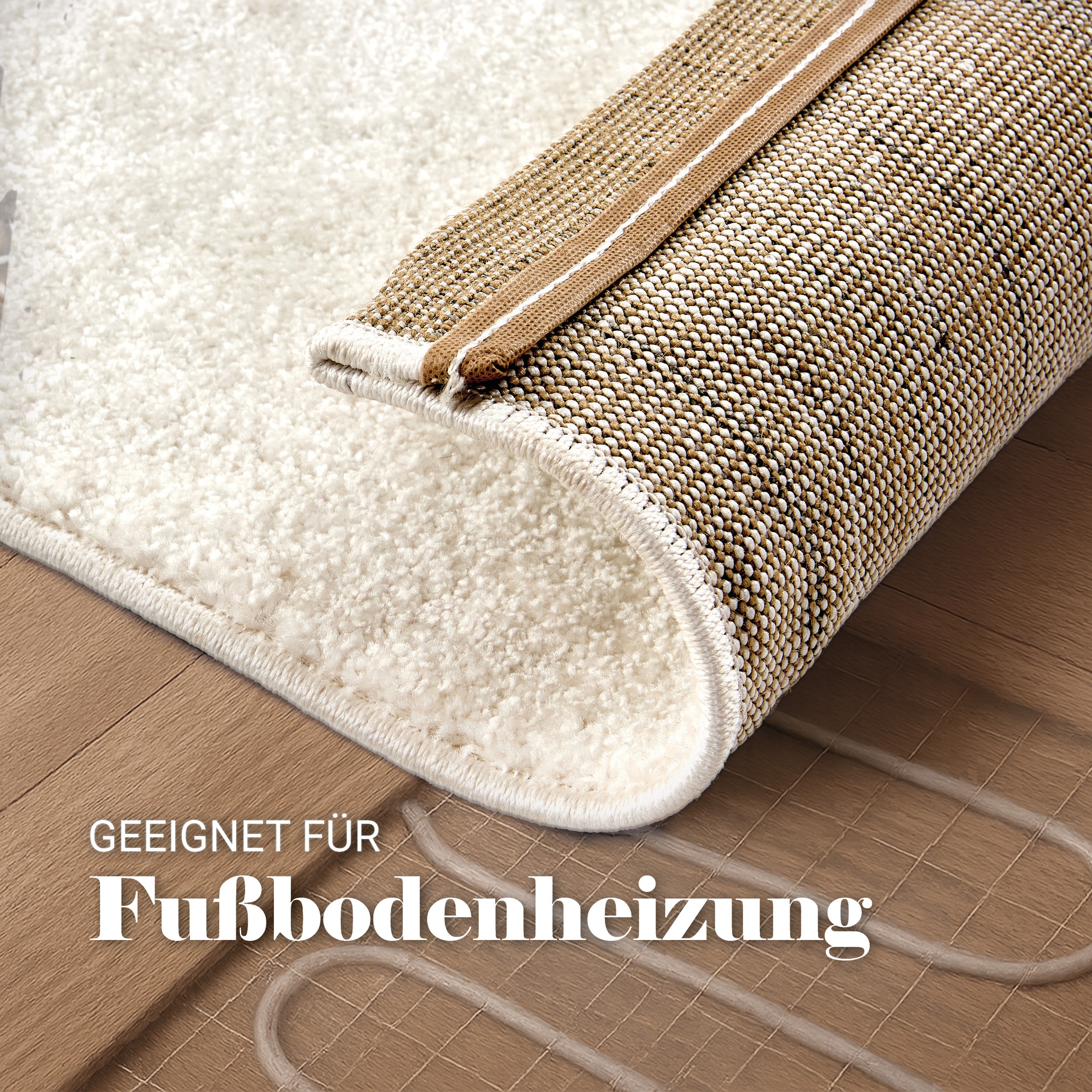 ASTRA Teppich »Sam 250«, rechteckig, 8 mm Höhe, weicher Kurzflor, Wohnzimmer, Schlafzimmer