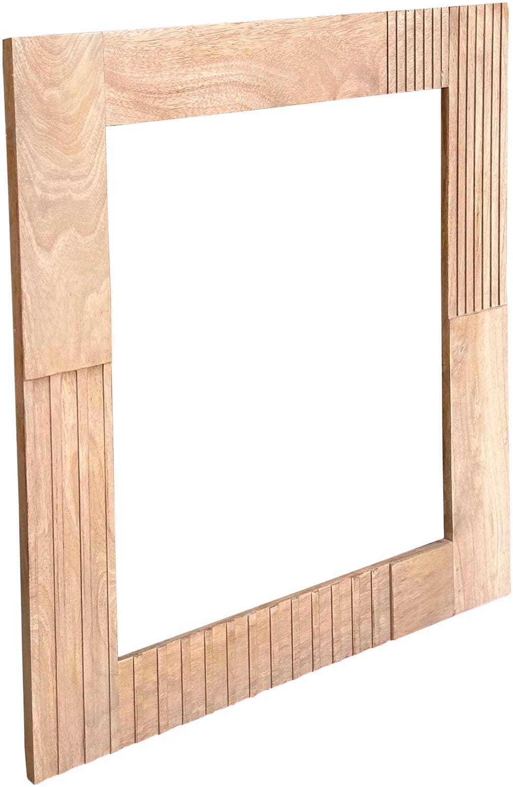 SIT Wandspiegel »Flurpiegel – Massiver Mangoholz‑Rahmen, wohnlicher Deko‑Spiegel« Massiver Mangoholz‑Wandspiegel – warmer Holzrahmen für jedes Zimmer