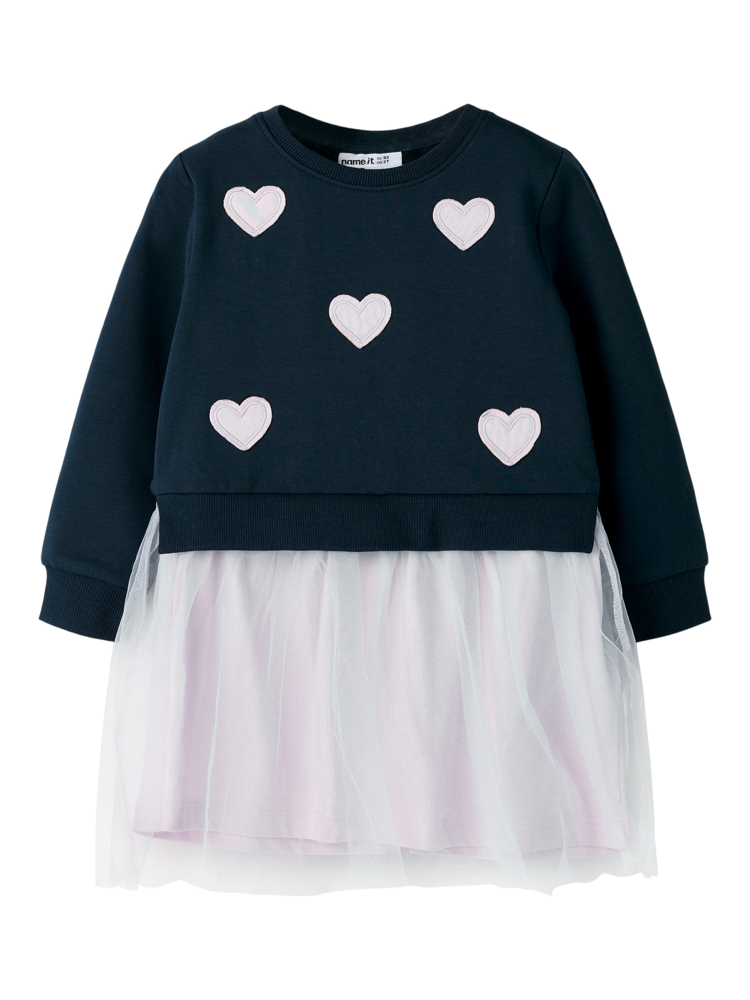 Name It Minikleid »NMFBIANJA SWEAT DRESS BRU«