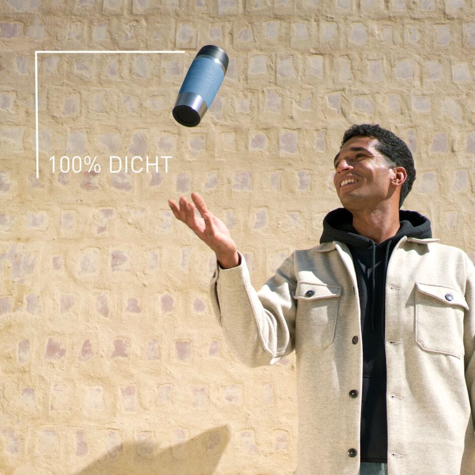 Emsa Thermobecher »Travel Mug Classic, mit 360°-Trinköffnung, auslaufsicher, rutschfest« 4h heiß, 8h kalt - 360 ml / 6h heiß, 12h kalt - 500 ml, 100% dicht