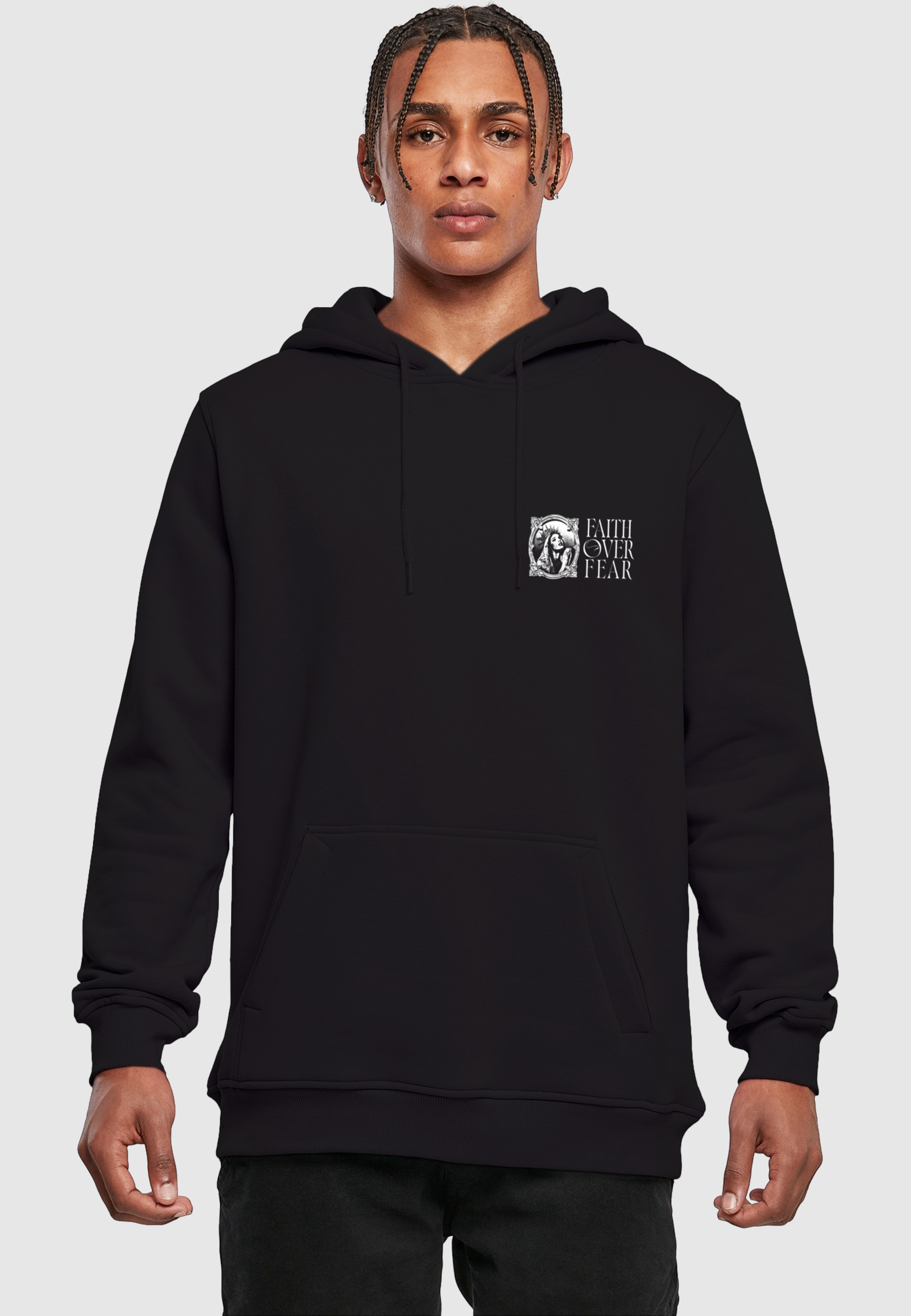 MisterTee Kapuzenpullover »MisterTee Faith Over Fear Hoody« 1 Stk.