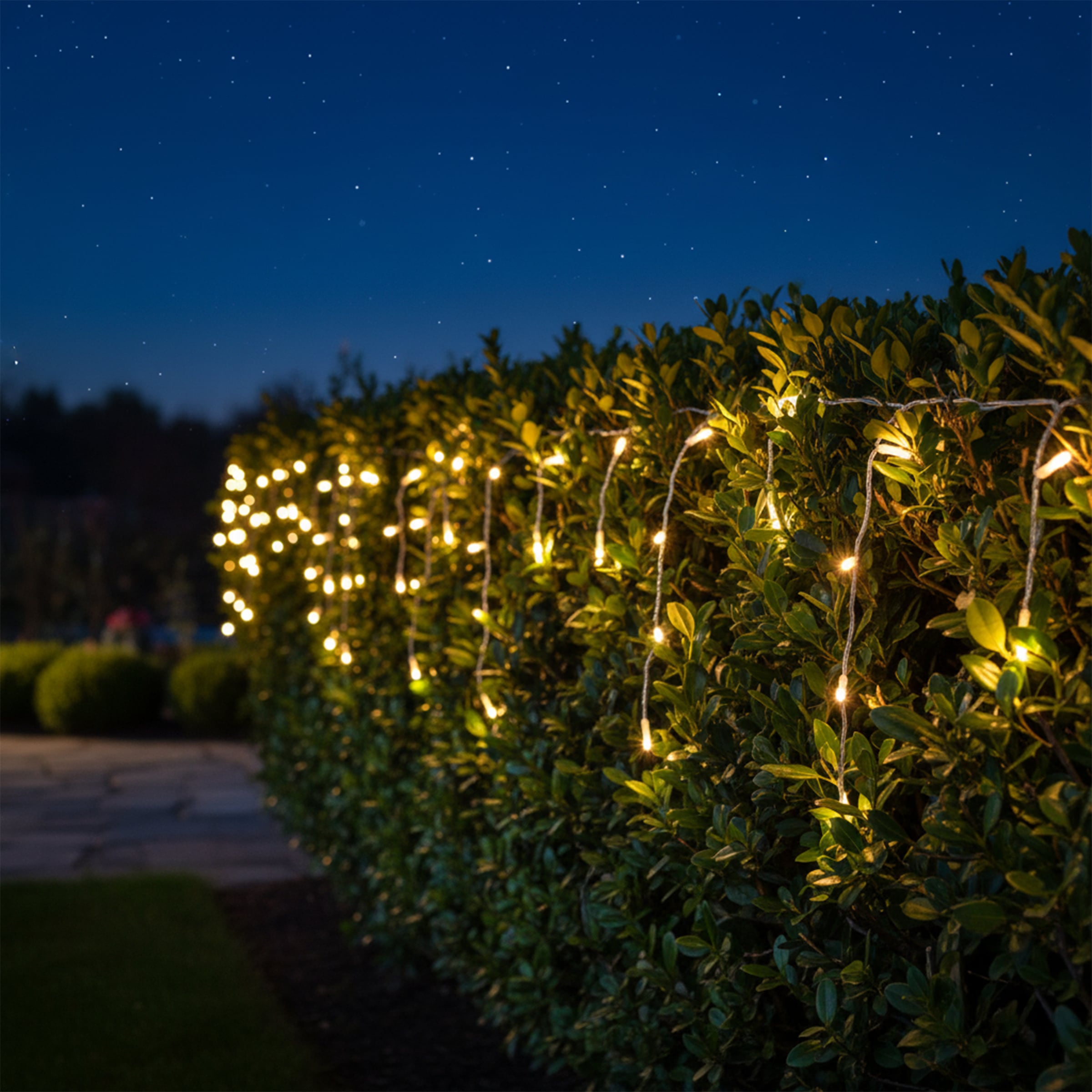 my home LED-Lichterkette »Livva« 240 Stk.-flammig LED-Eisregen Lichterkette, Eiszapfenlicht für draußen, Timer